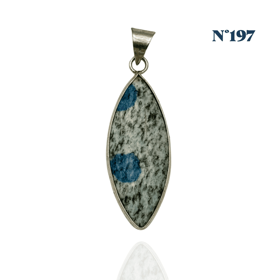 Pendentif en Jaspe K2 – Intuition et Connexion Spirituelle
