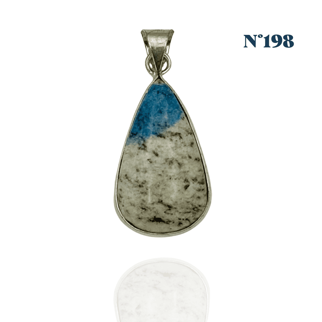 Pendentif en Jaspe K2 – Intuition et Connexion Spirituelle