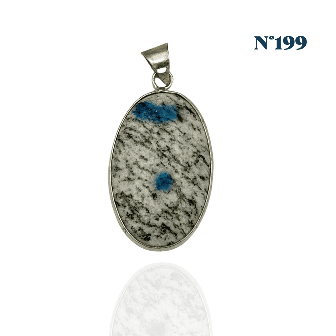 Pendentif en Jaspe K2 – Intuition et Connexion Spirituelle