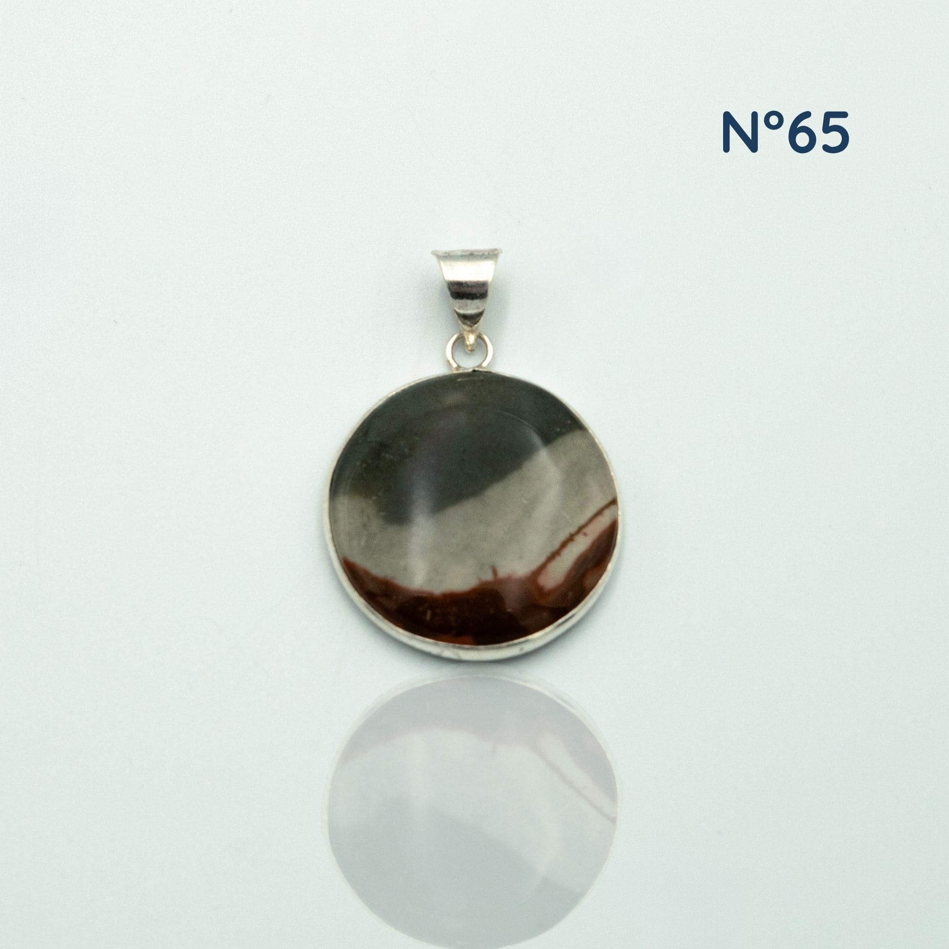 Pendentif Jaspe Polychrome 65