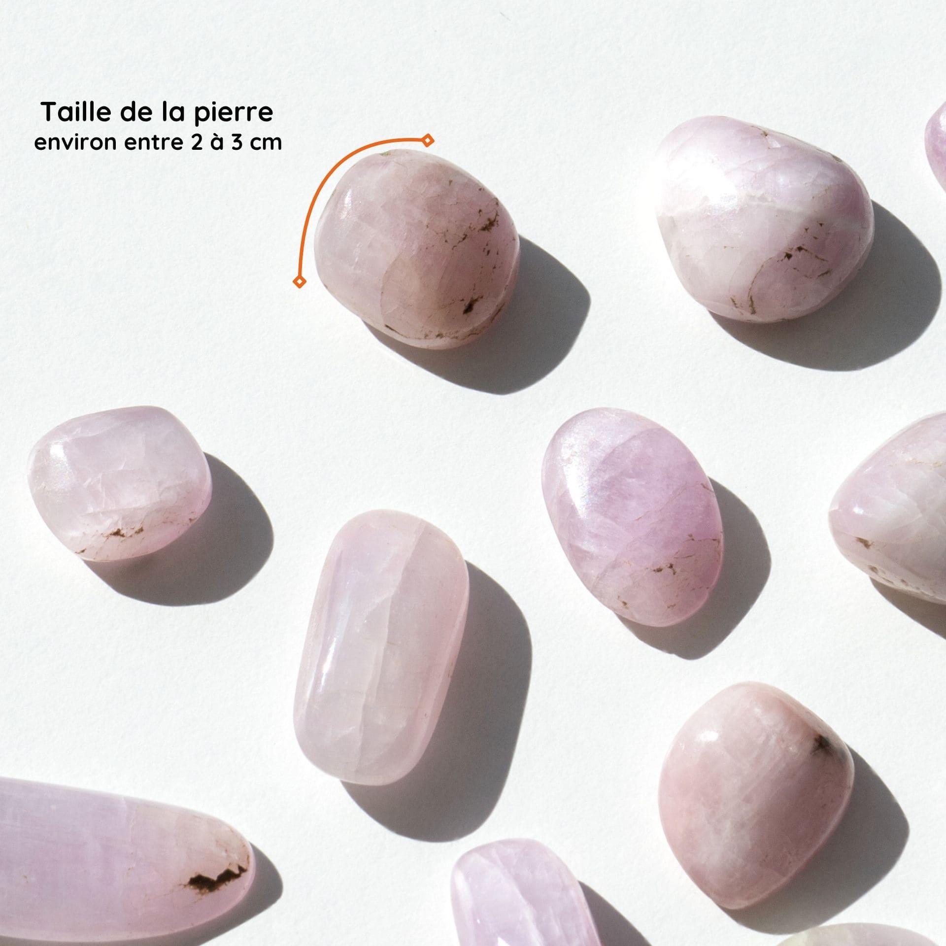 Kunzite taille