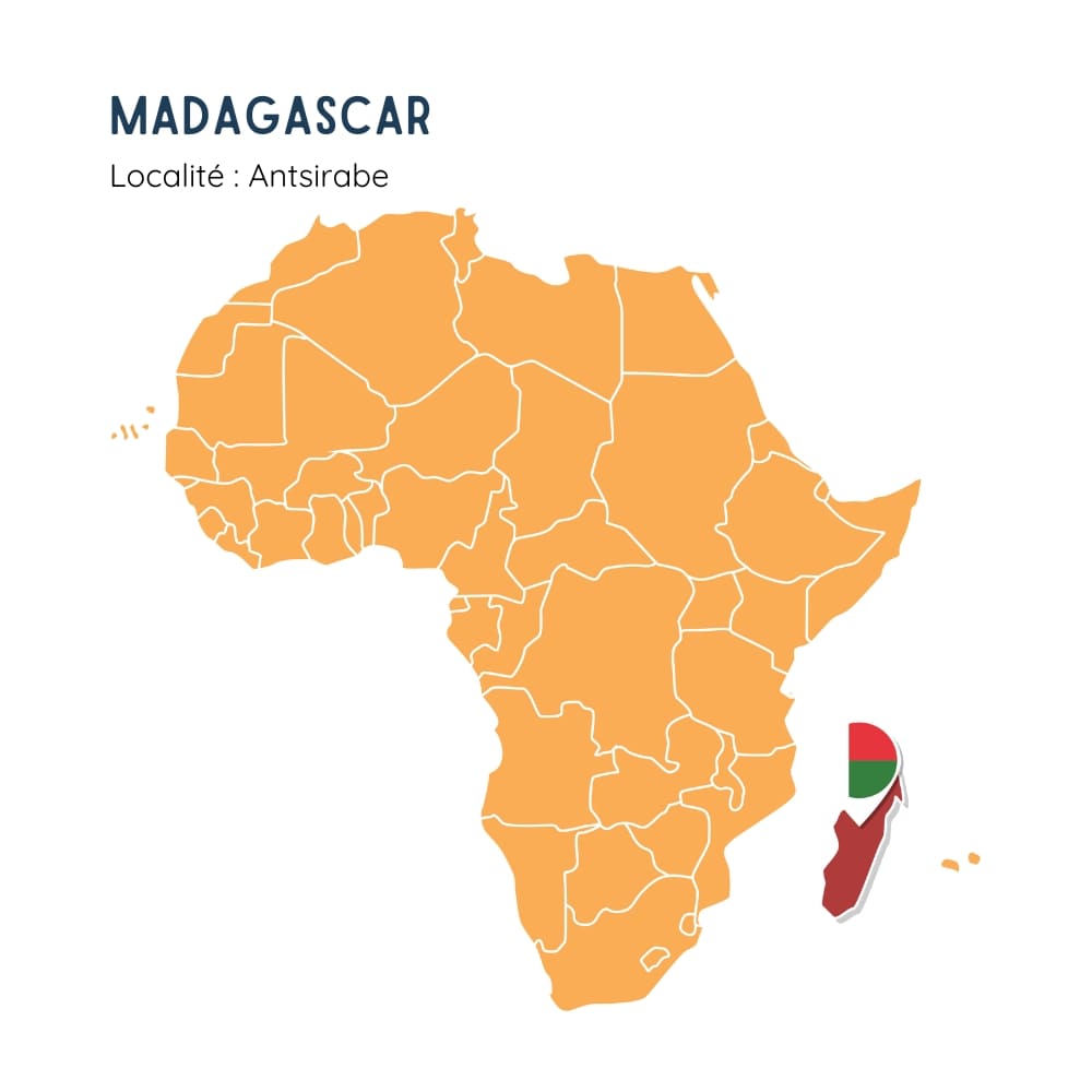 Morganite de Madagascar, Antsirabe