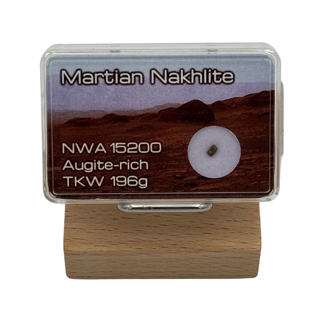 Météorite Martienne NWA 15200 - Nakhlite Rare (Augite)