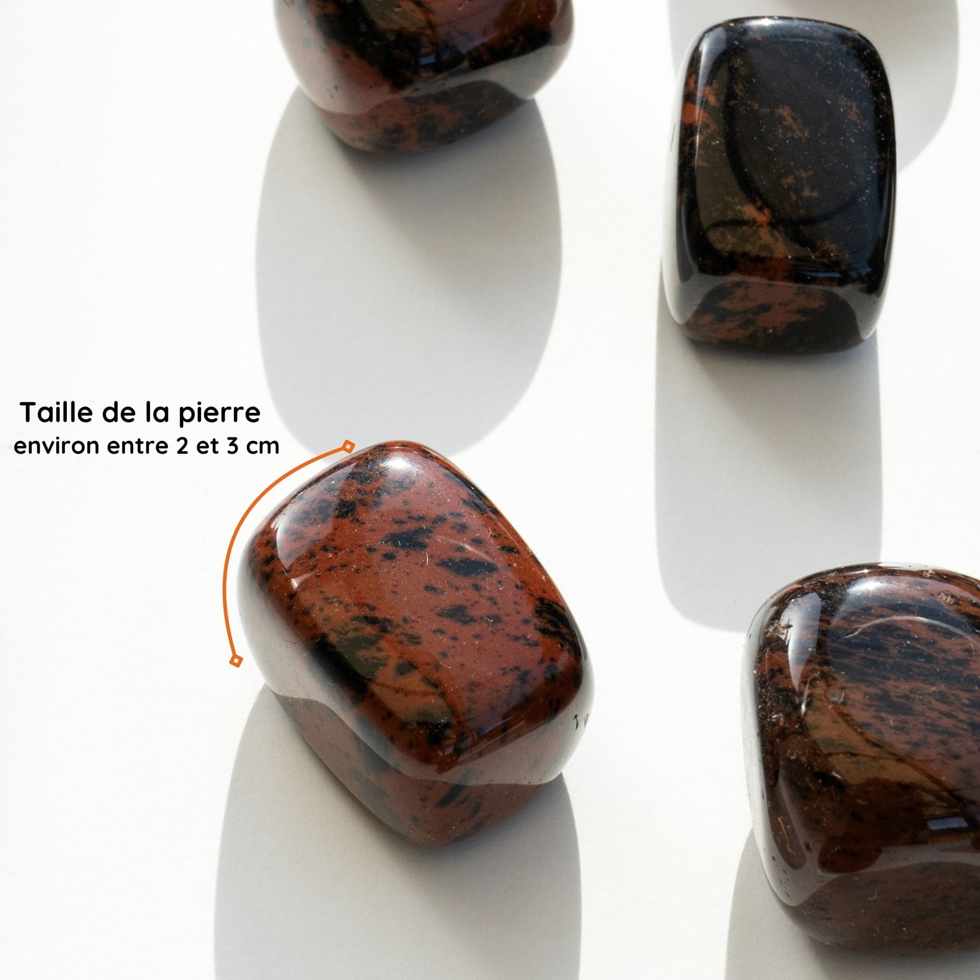 Obsidienne Acajou taille