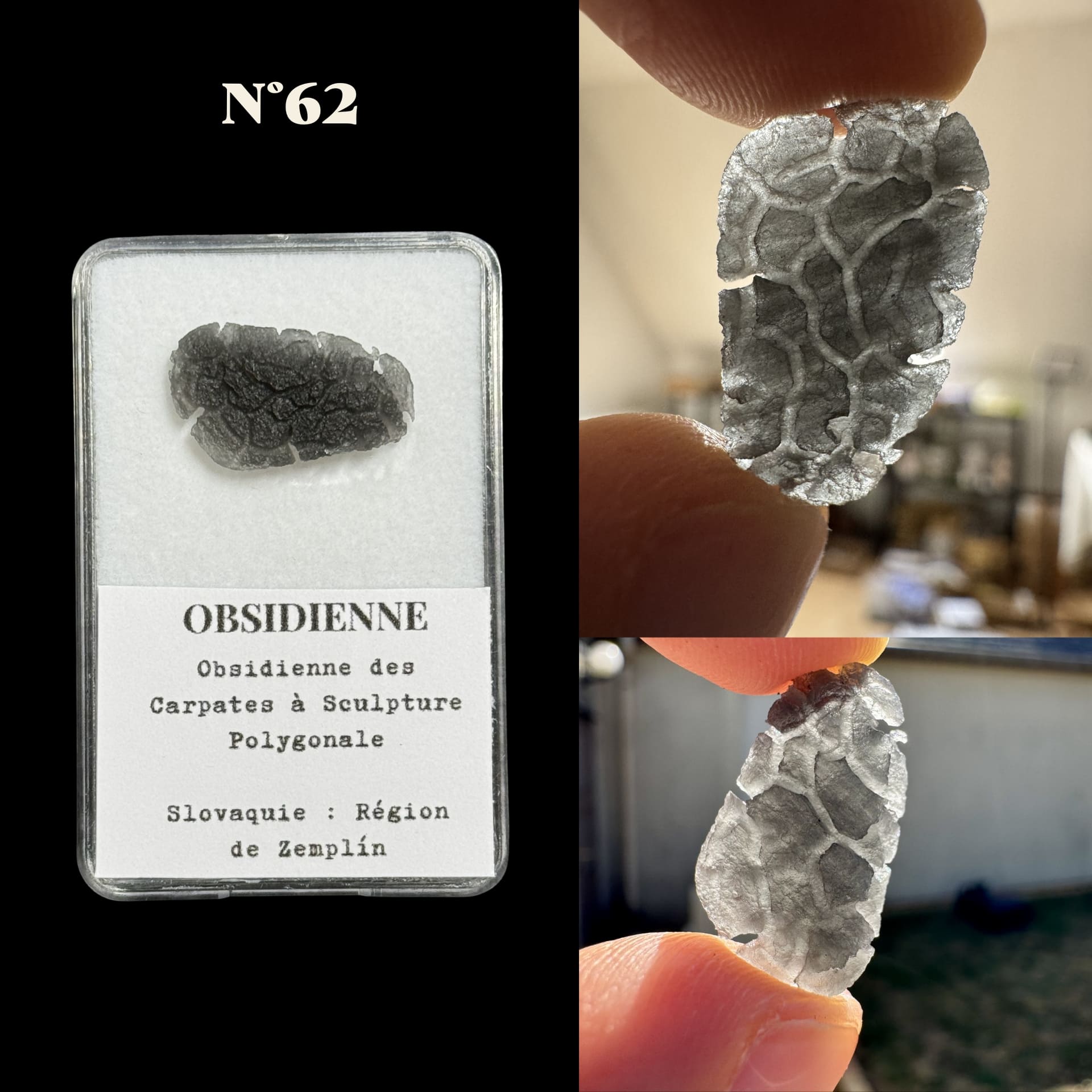 Obsidienne des Carpates
