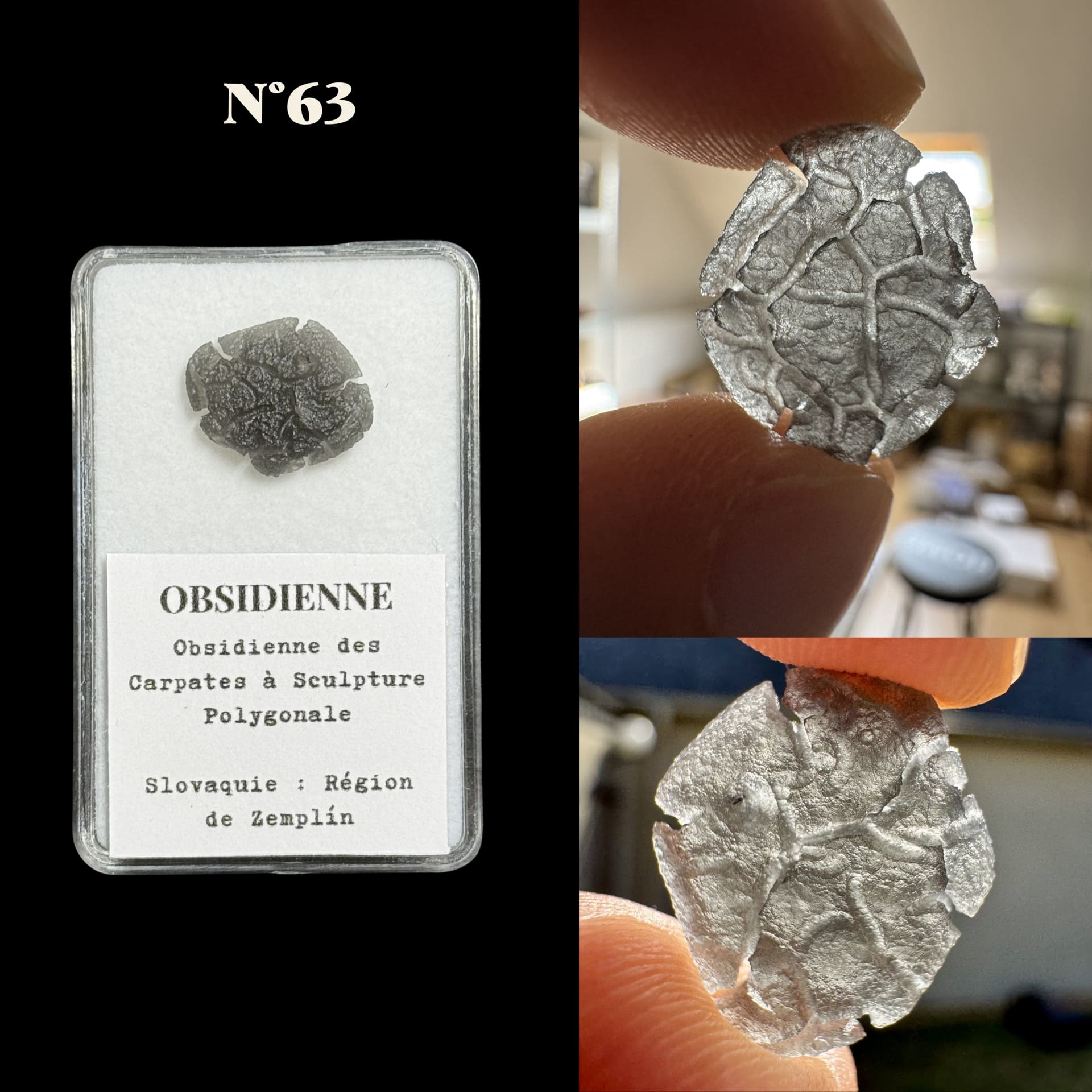 Obsidienne des Carpates