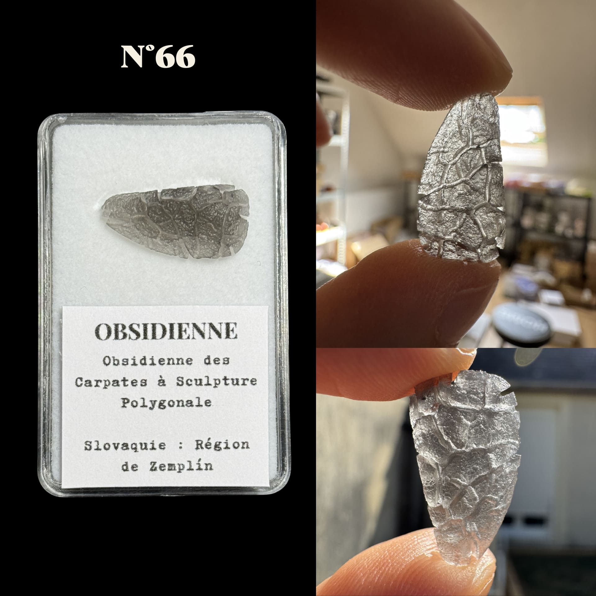Obsidienne des Carpates