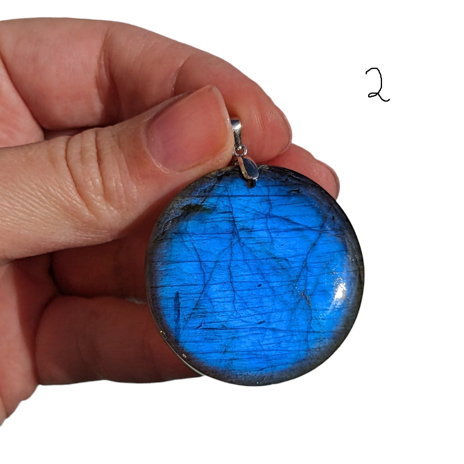 Pendentif en Labradorite – Protection et Intuition