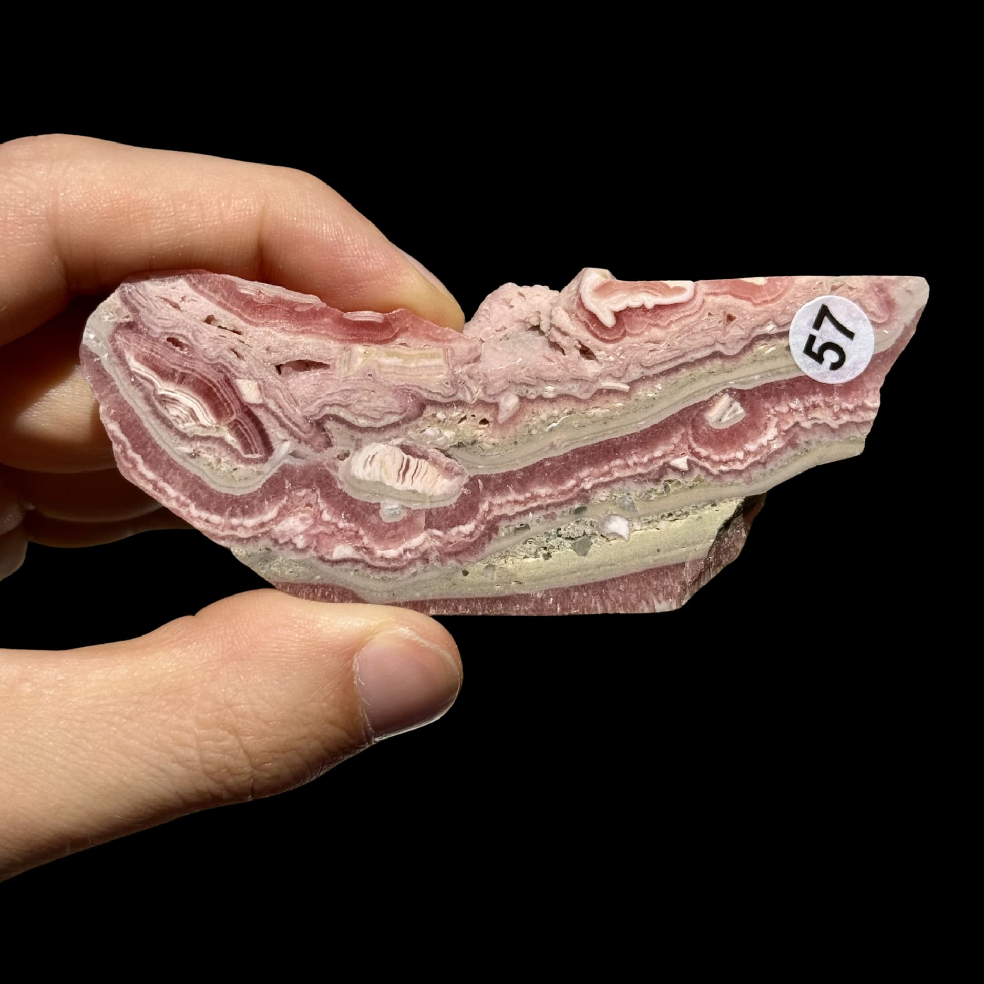 Rhodochrosite Tranche - Argentine #57