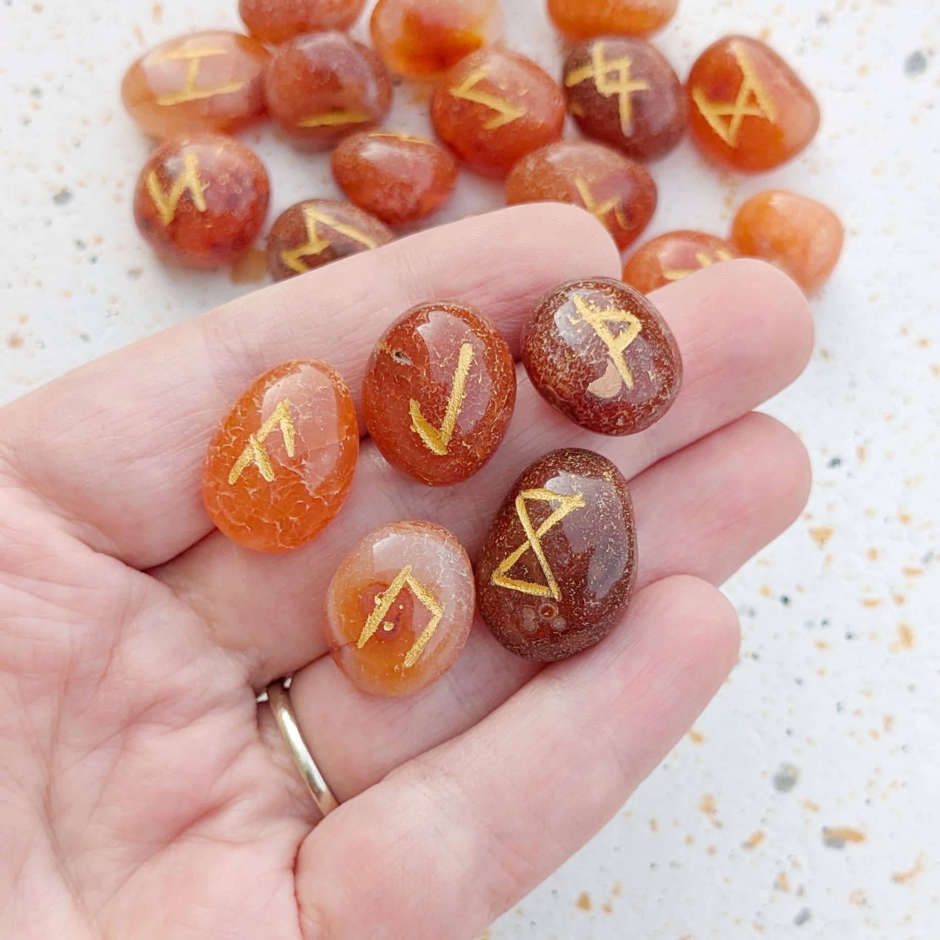 Runes vikings cornaline