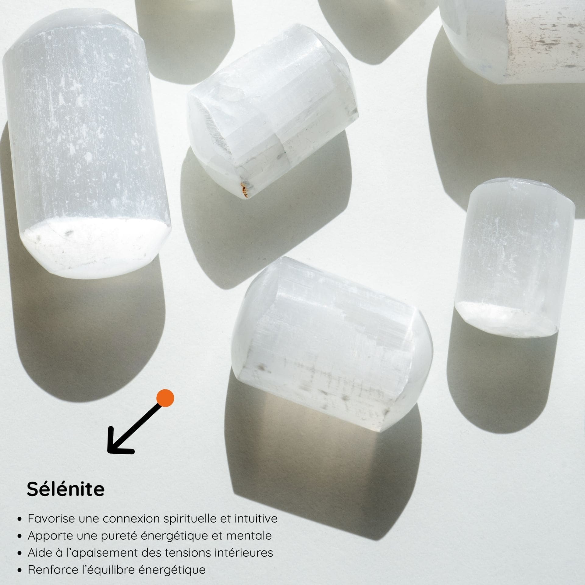 Selenite vertus