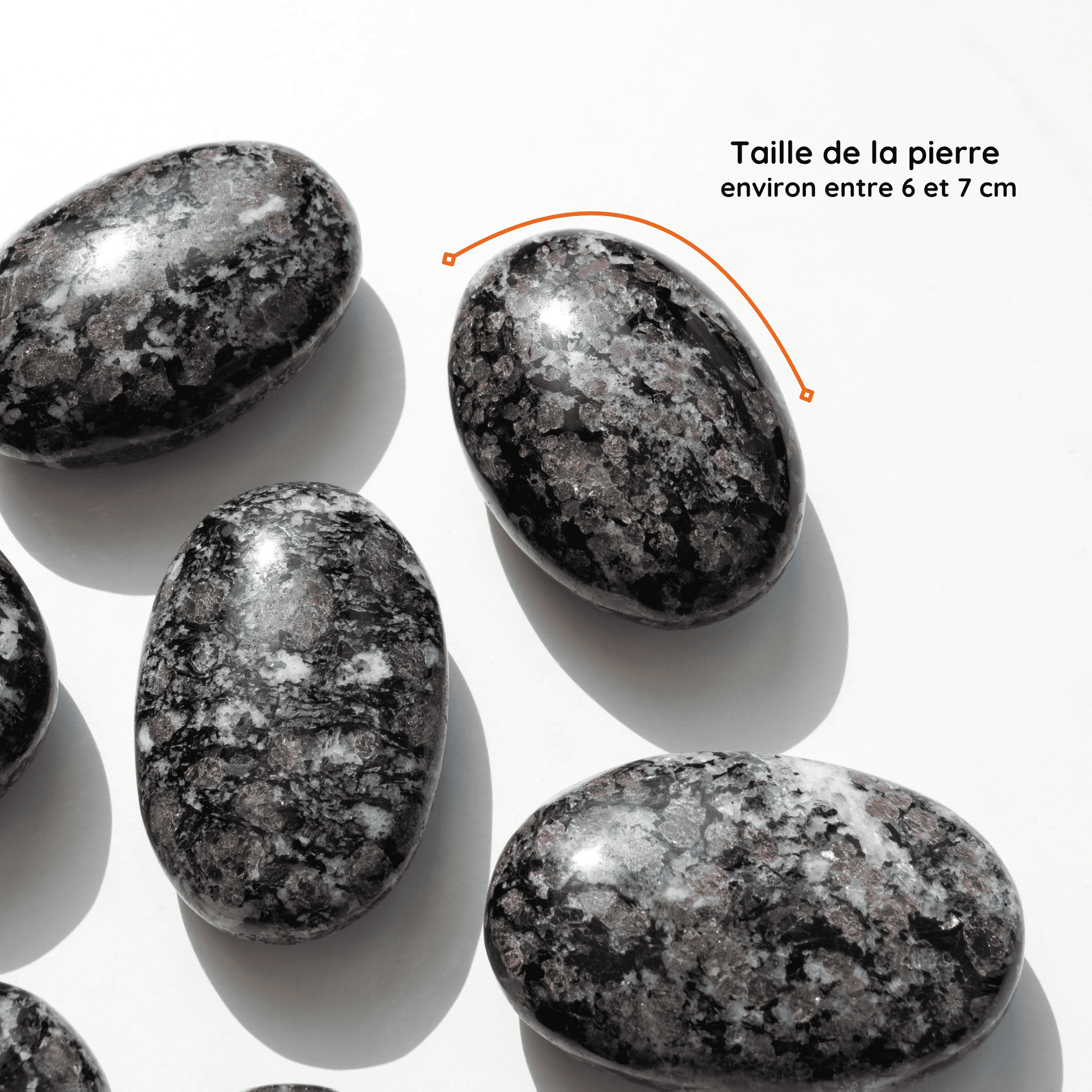 Galet Spinelle taille