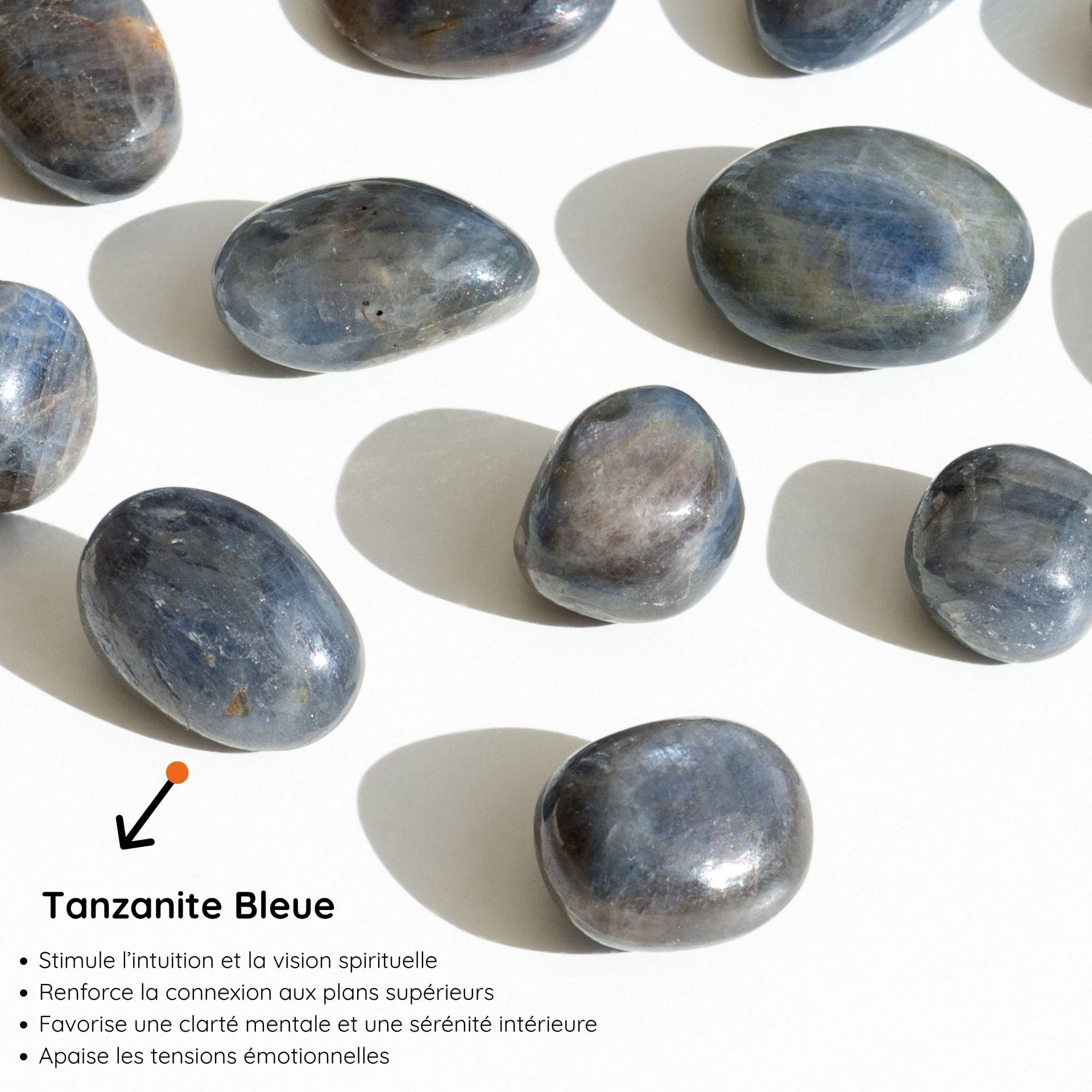 Tanzanite Bleue vertus