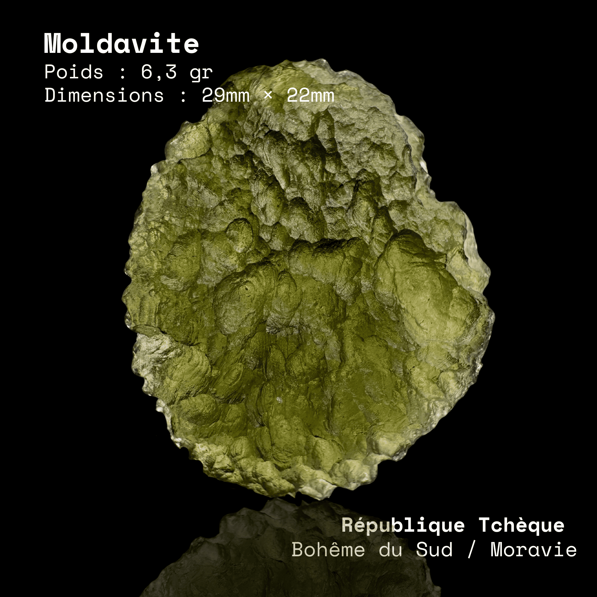 Moldavite 6,3gr