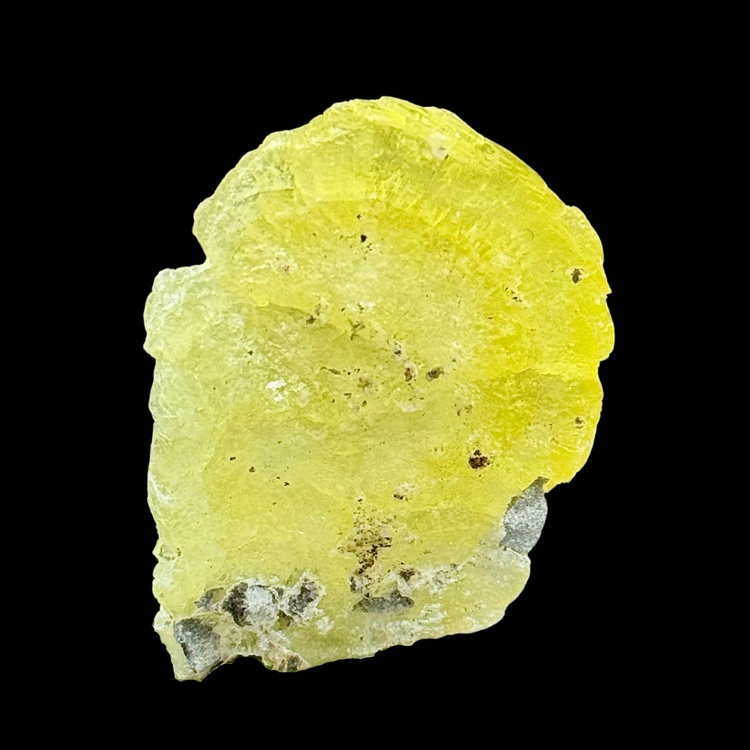 Brucite Jaune "Sun" Intense - Pakistan - Pièce Unique #02