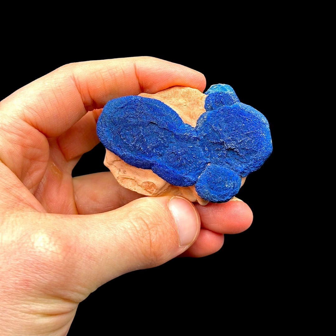 Azurite "Soleil" Bleu Électrique - Australie #01