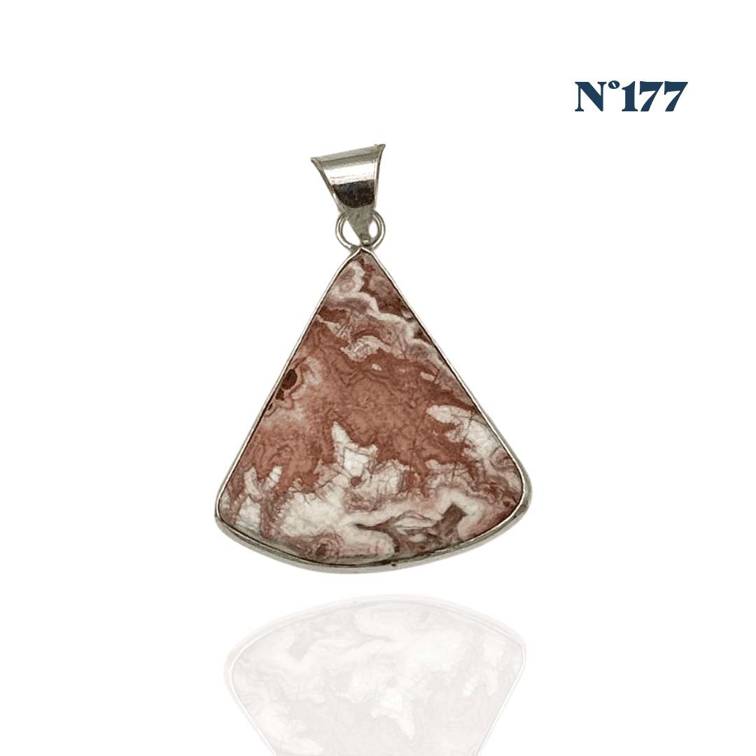 Pendentif Agate du Mexique – Joie et Stabilité Émotionnelle