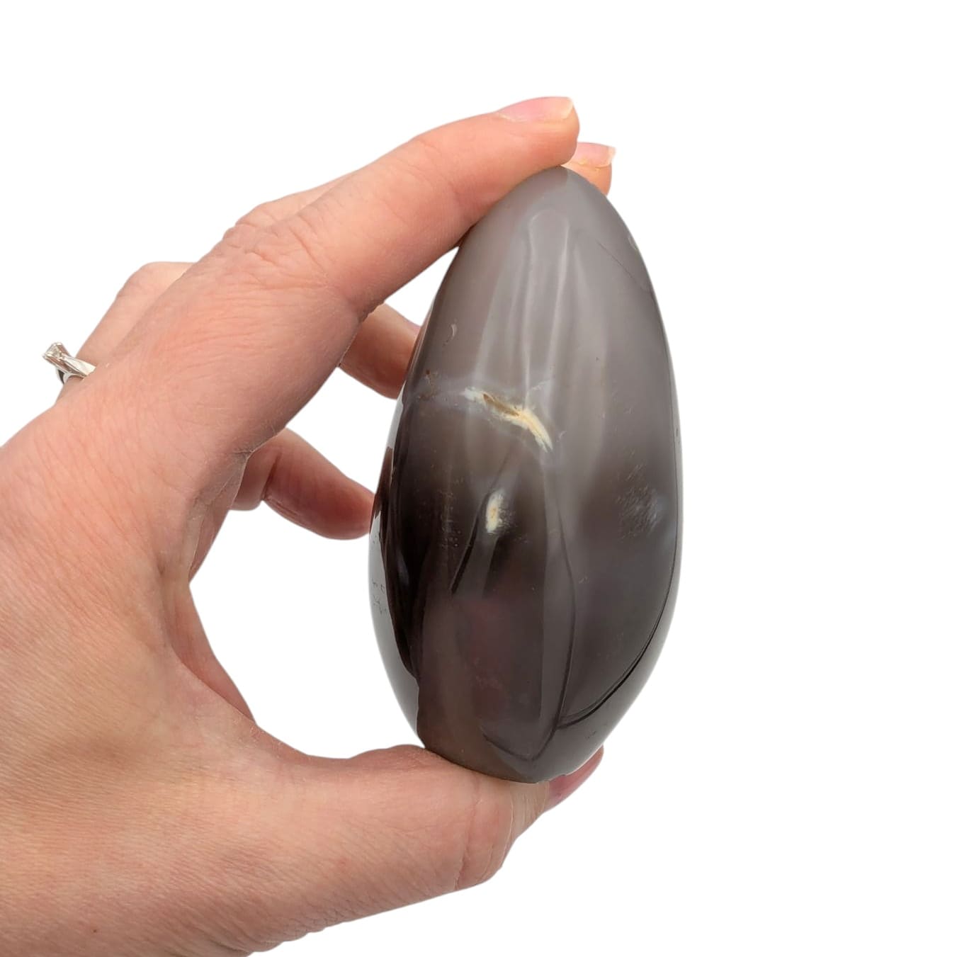 Bloc Agate grise n°2 - 286 gr