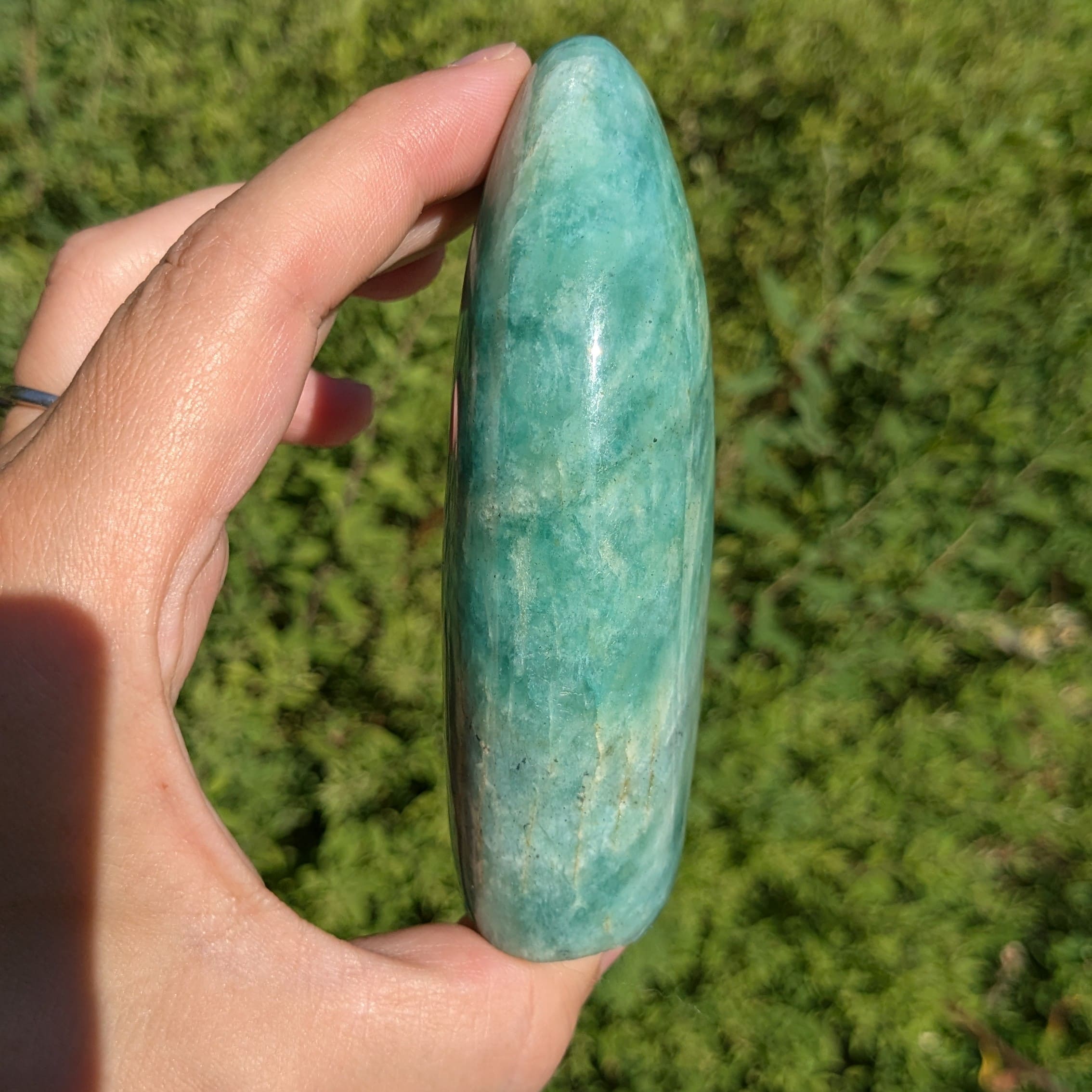 bloc amazonite 10cm