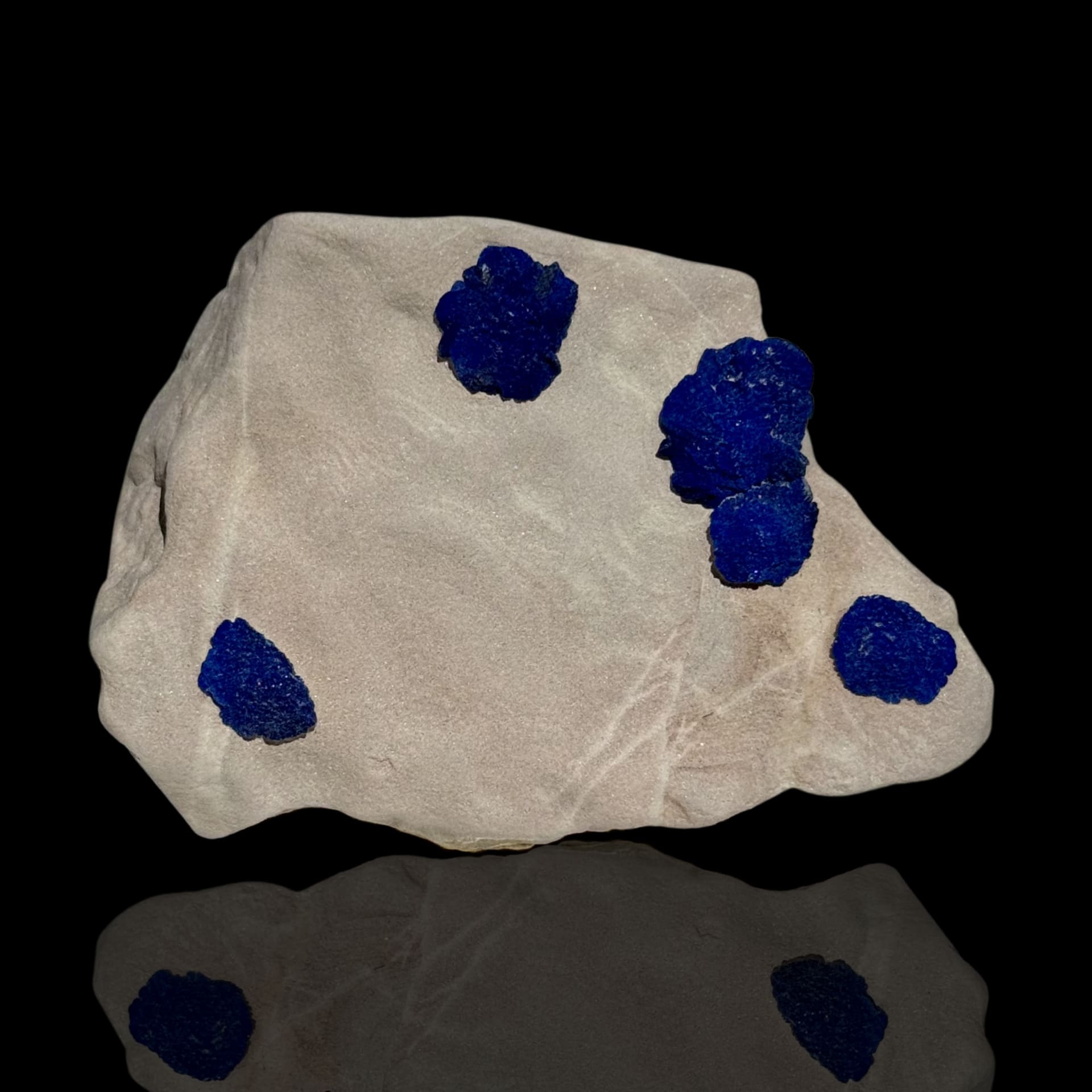 Azurite "Soleil" Bleu Électrique - Australie #01