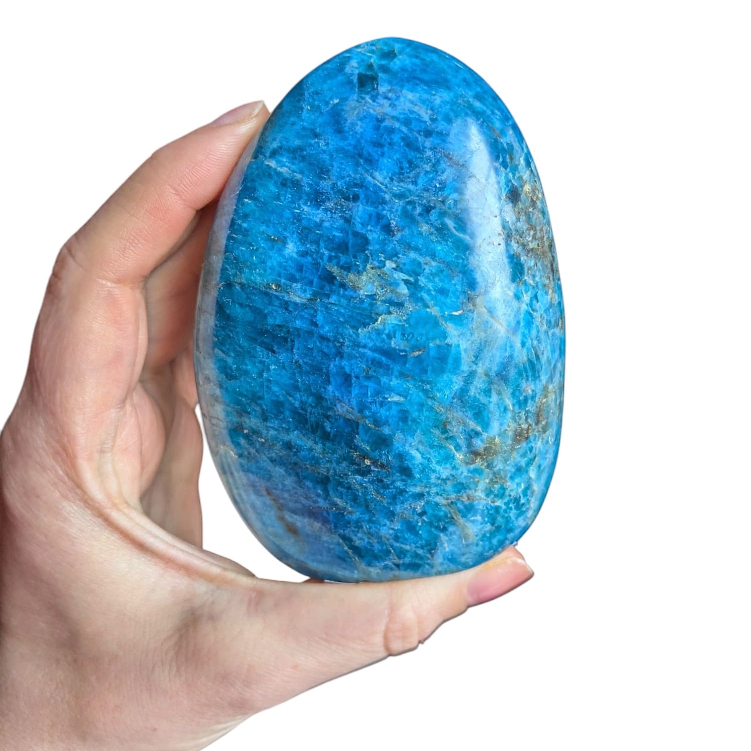 bloc apatite bleue