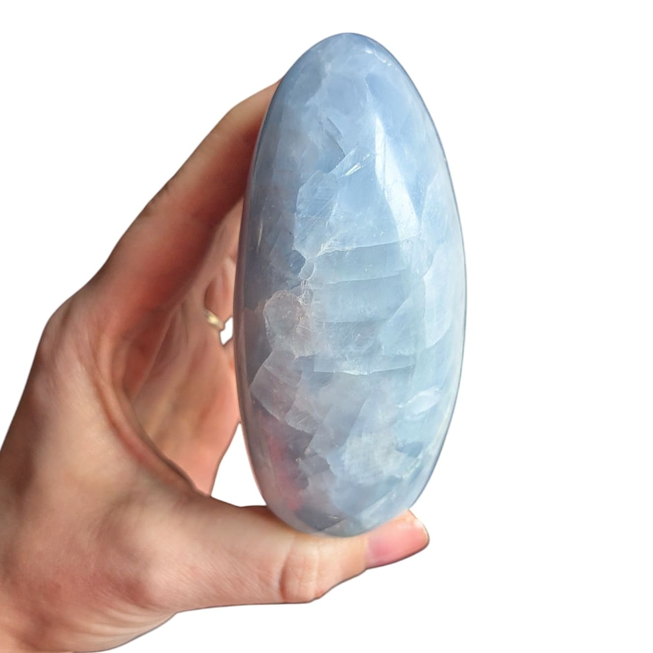 bloc pierre calcite bleue