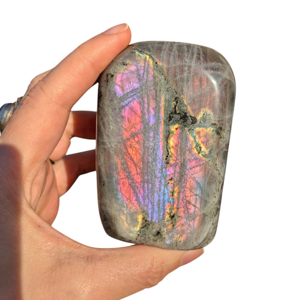 Bloc de Labradorite N°228 - 421 gr
