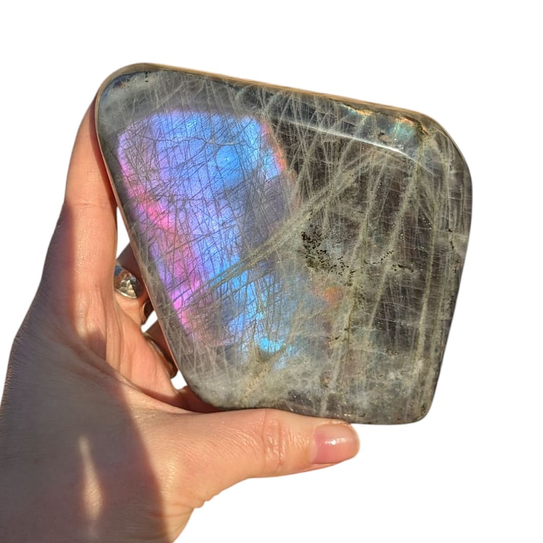 Bloc Labradorite n°231 - 835 gr