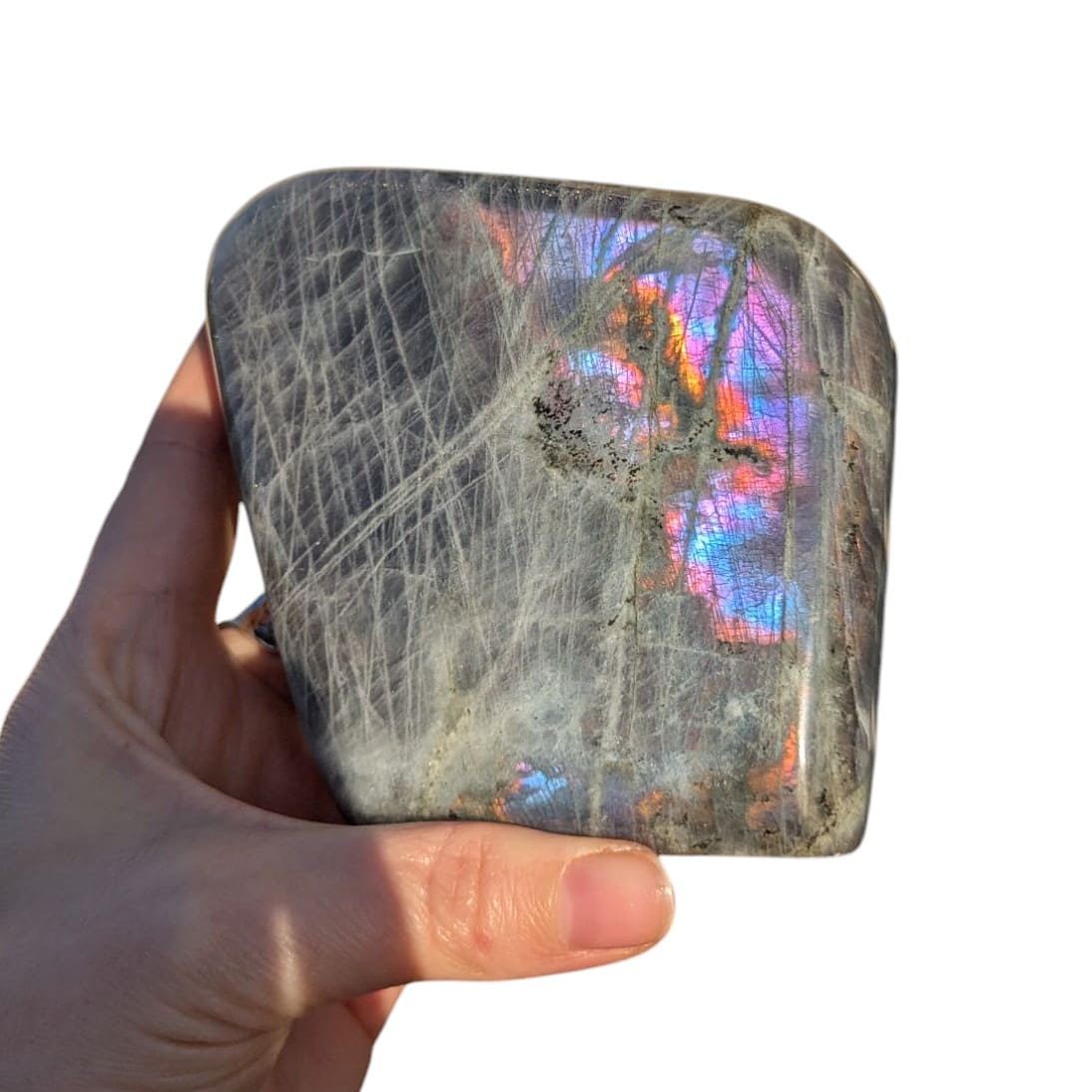 Bloc Labradorite n°231 - 835 gr
