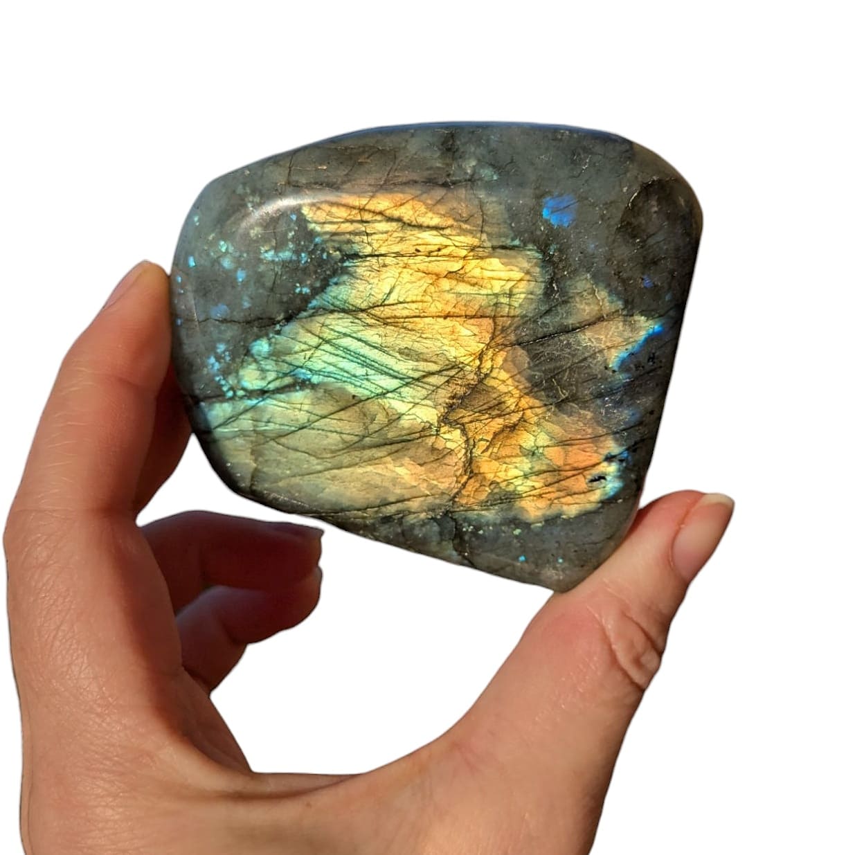 Bloc Labradorite N°235 - 348 gr