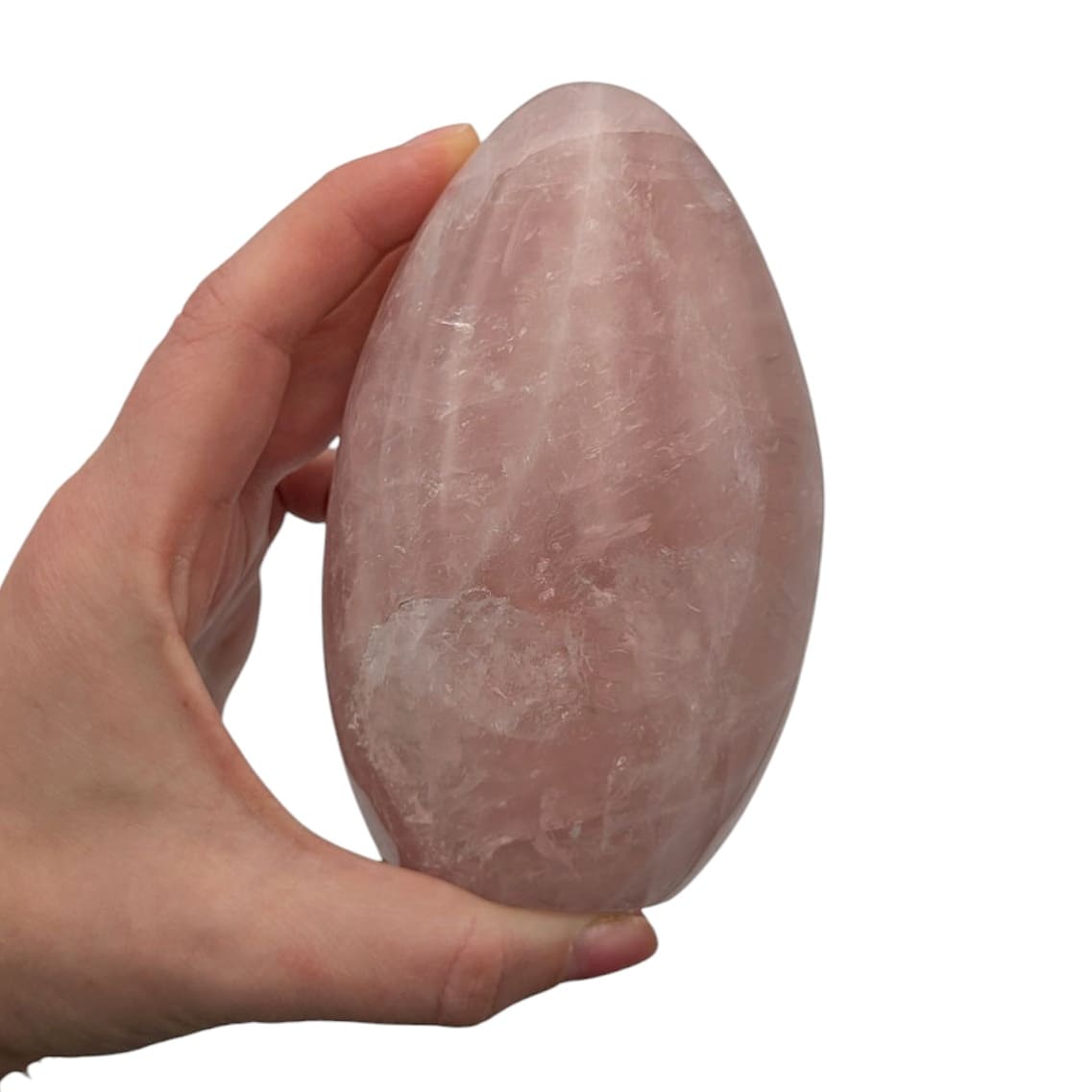 forme libre en pierre quartz rose