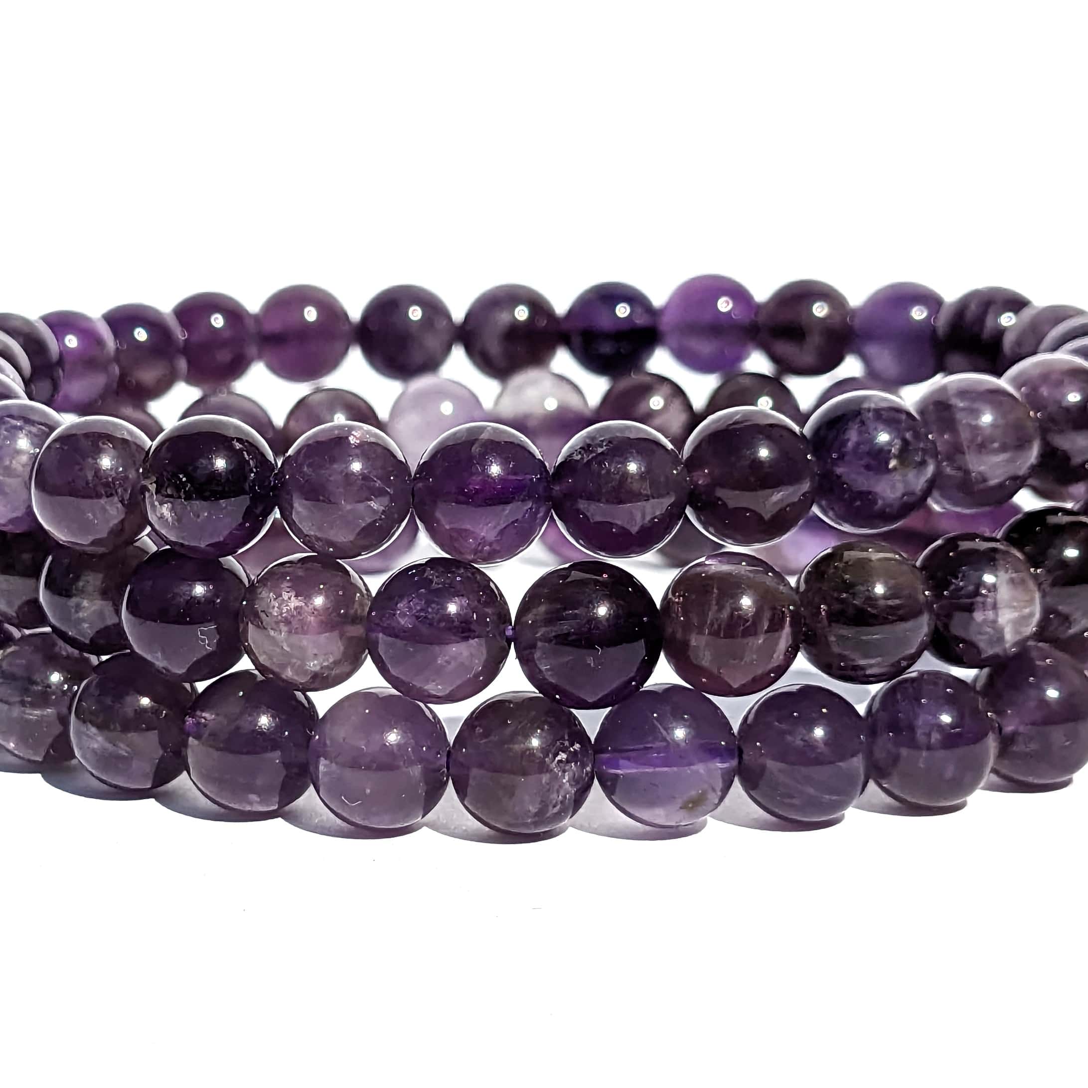 bracelet amethyste naturelle