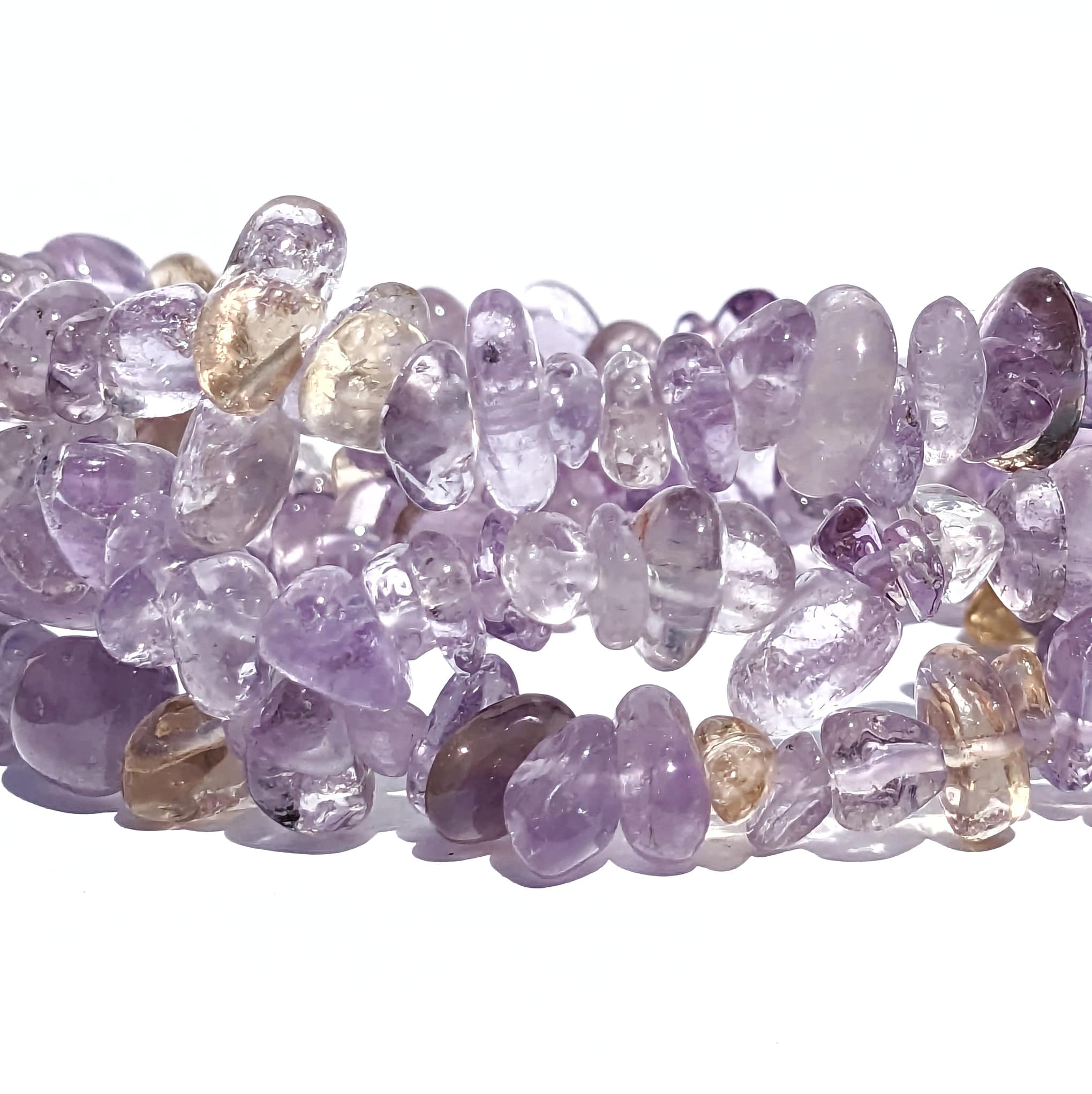 pierre ametrine en bracelet