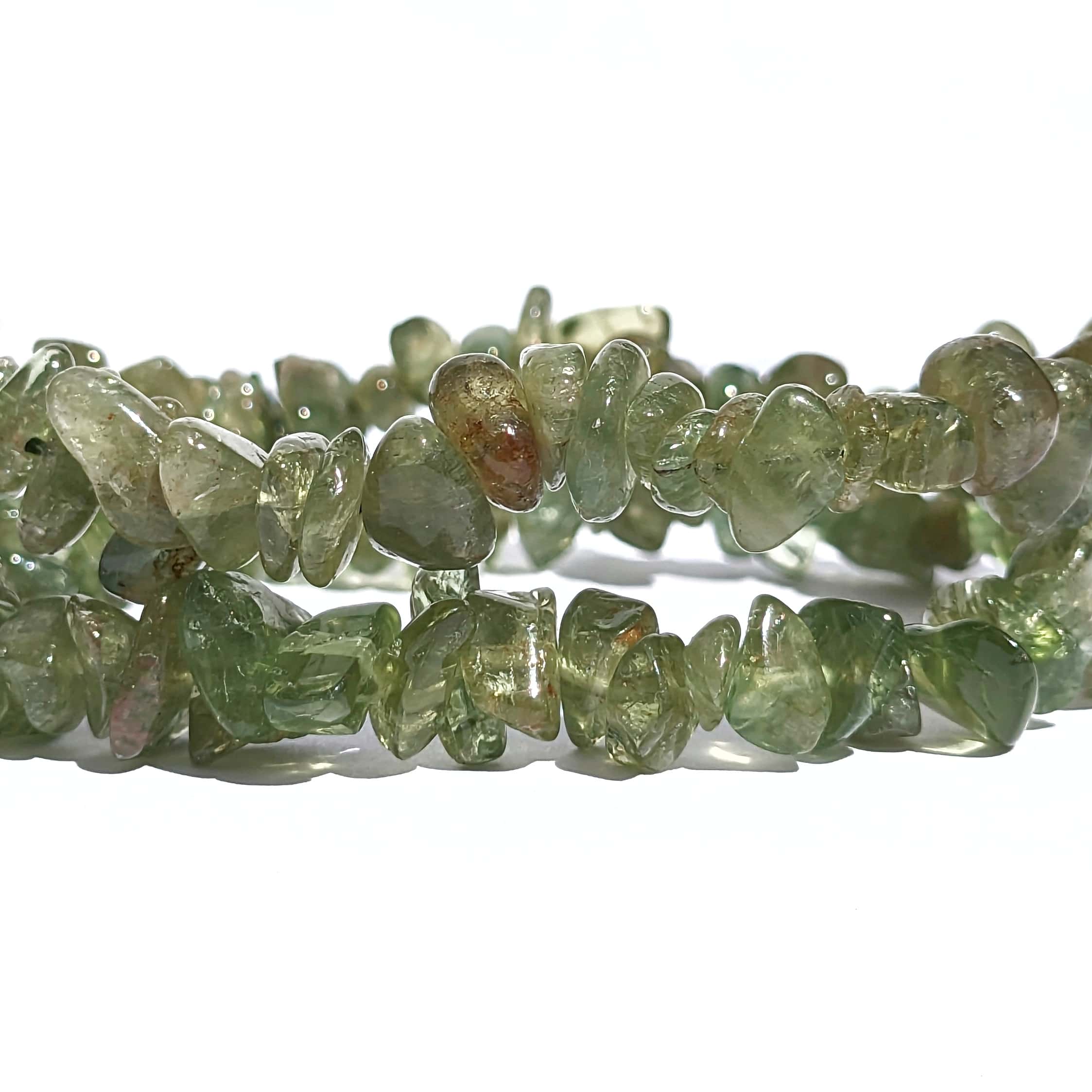 bracelet pierre apatite verte