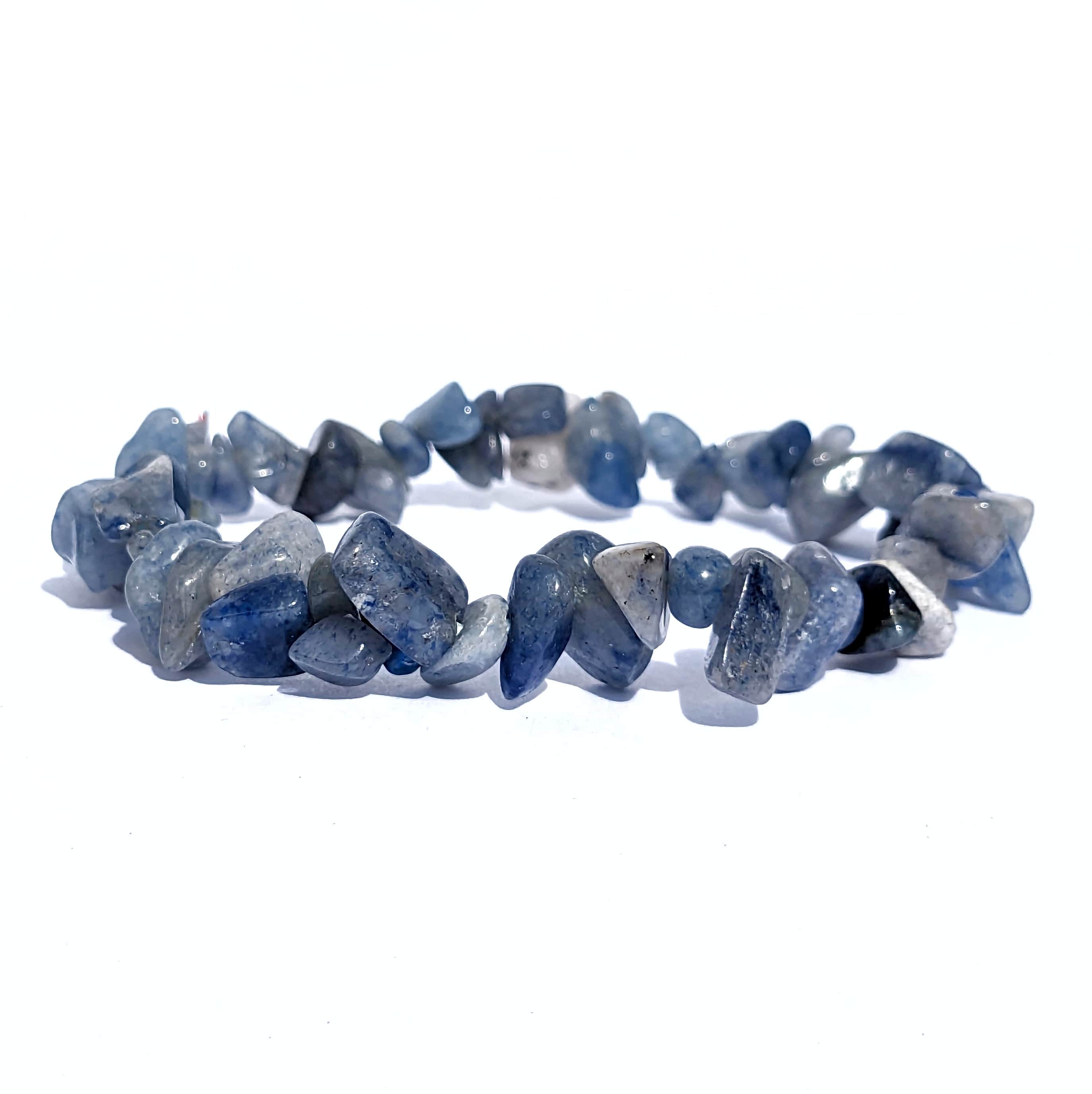 bracelet aventurine bleue