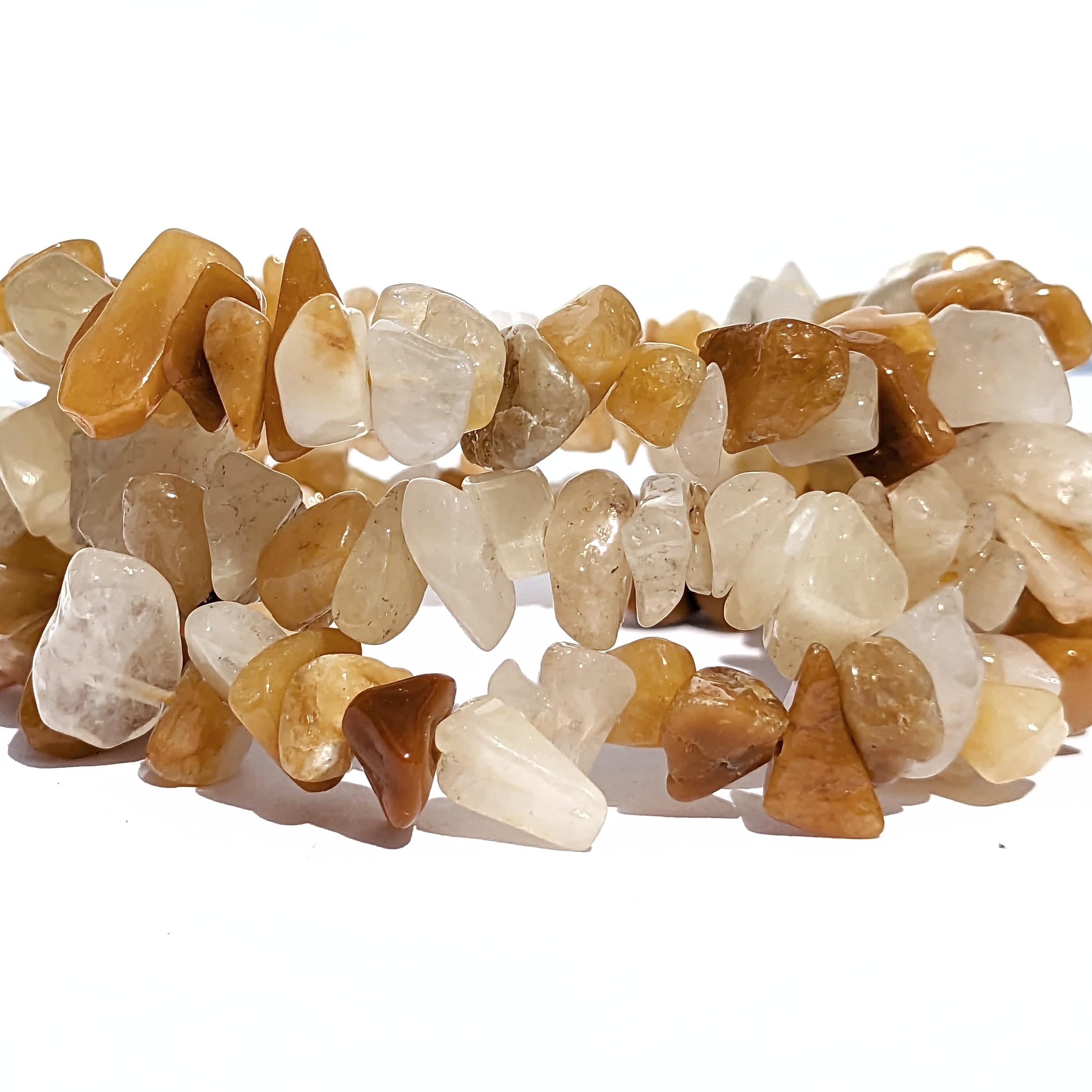 bracelet pierre aventurine jaune