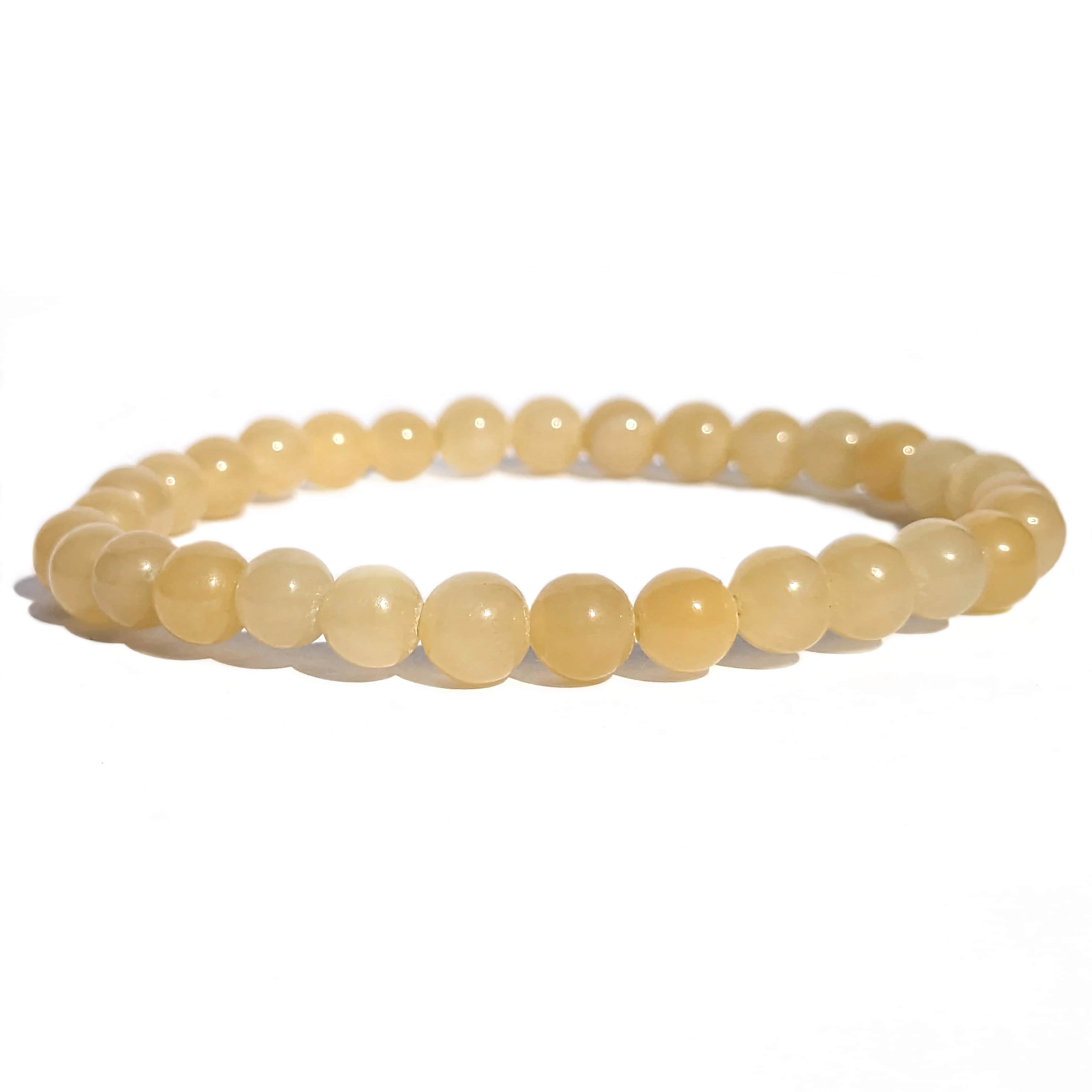 bracelet calcite orange