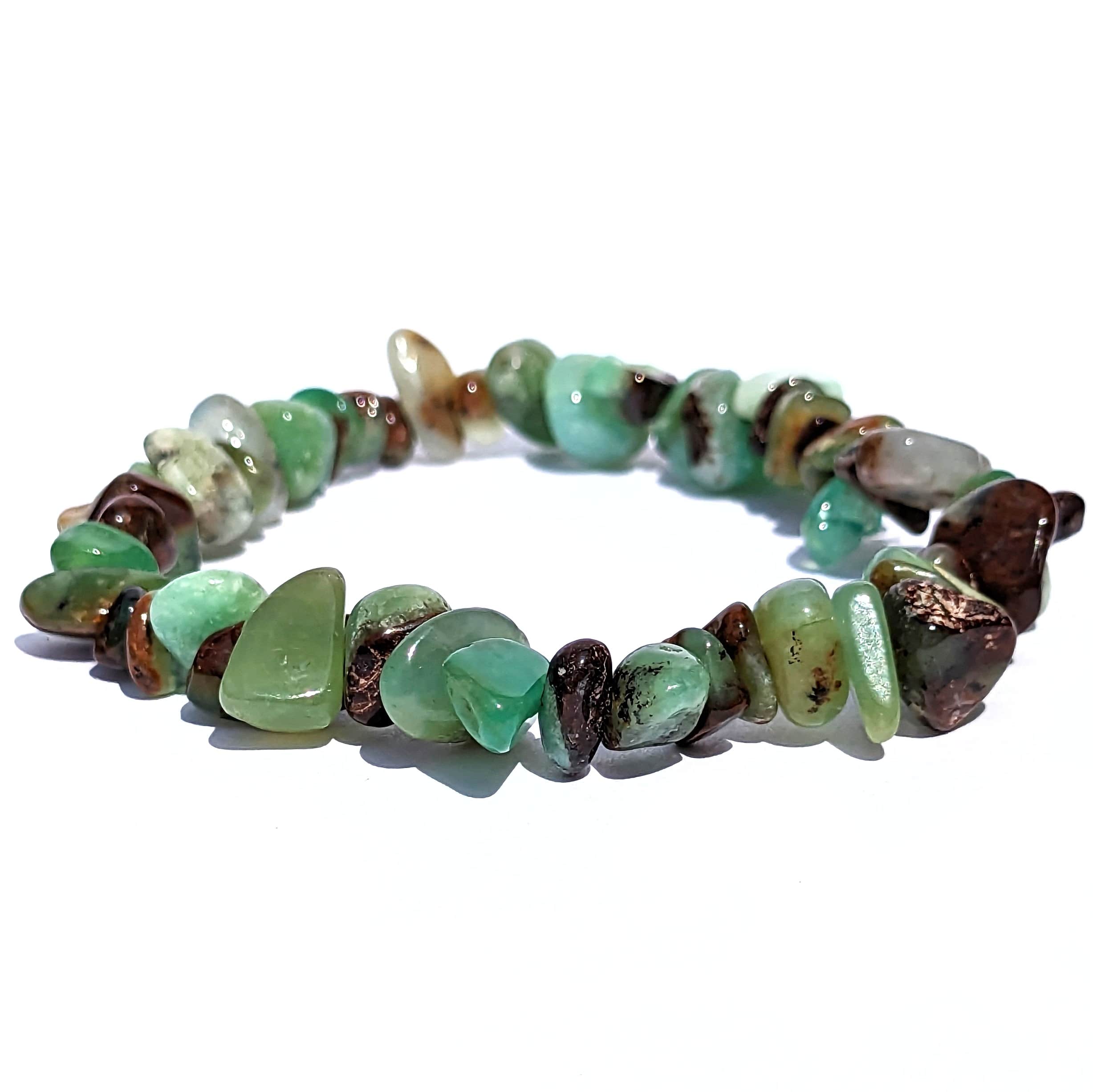 bracelet chrysoprase