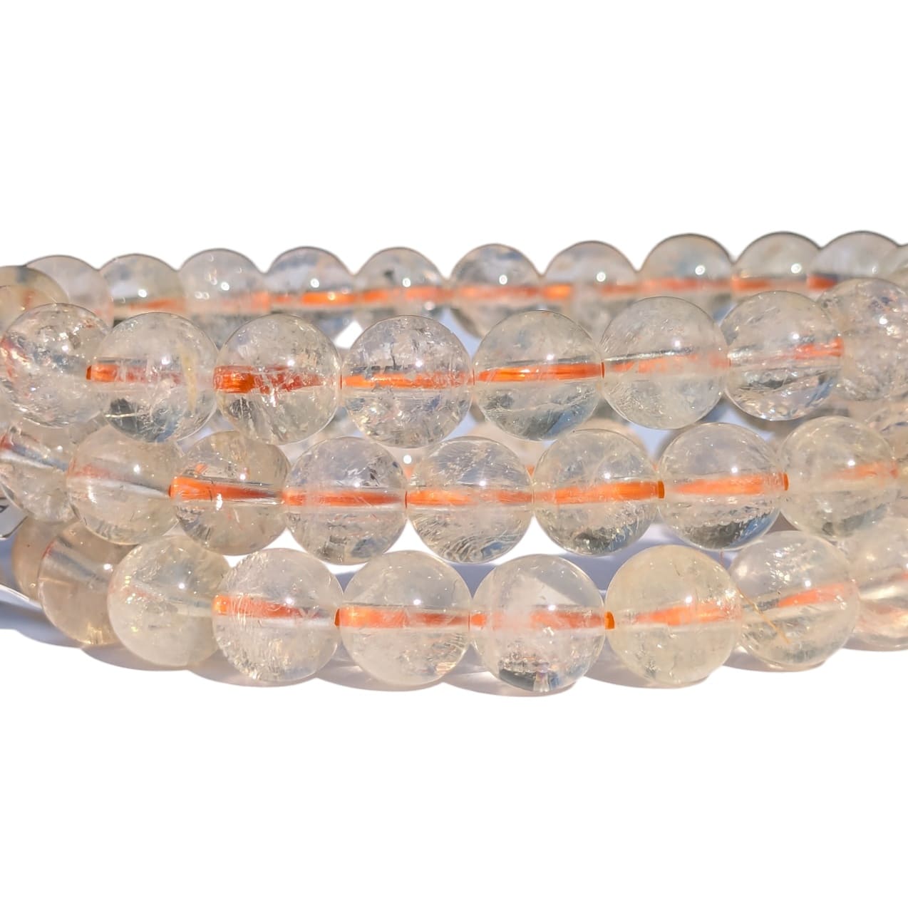 Bracelet Perles Citrine – Énergie et Abondance - Elithos