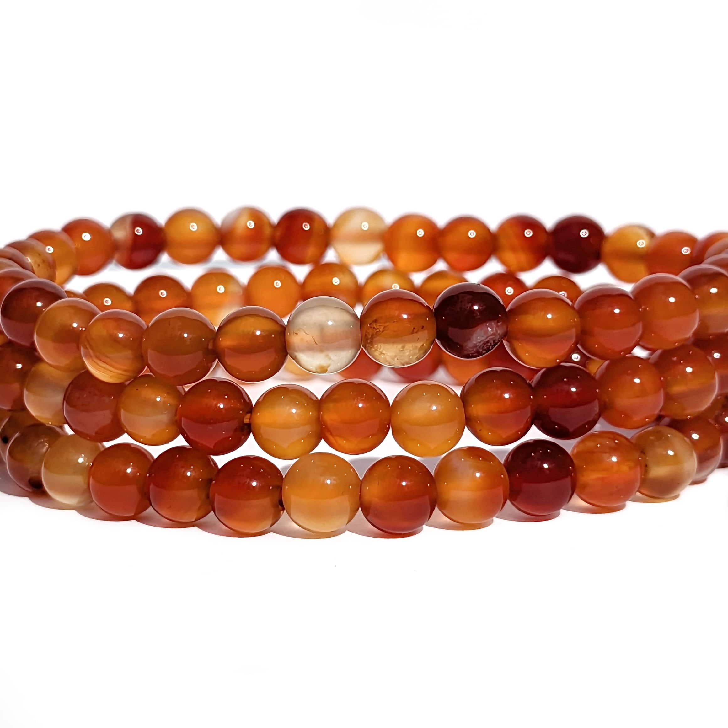 bracelet pierre cornaline