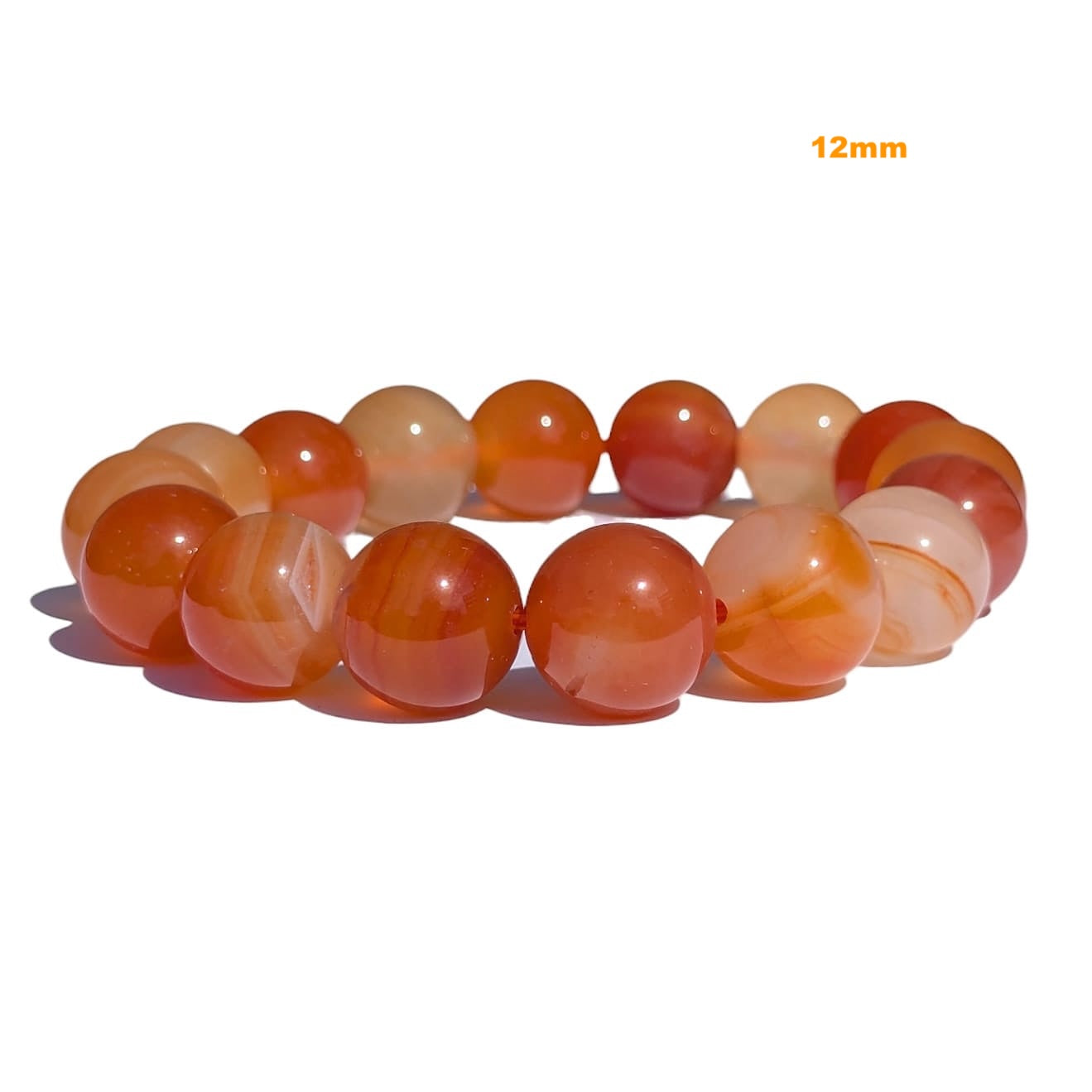 Bracelet Perles Cornaline – Vitalité et Créativité