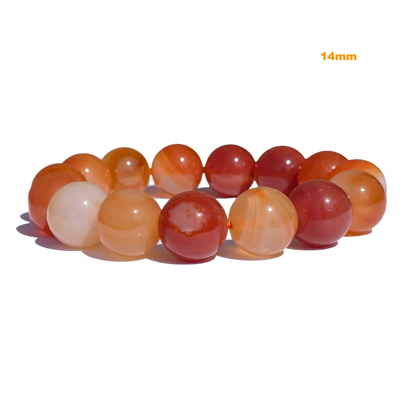 Bracelet Perles Cornaline – Vitalité et Créativité
