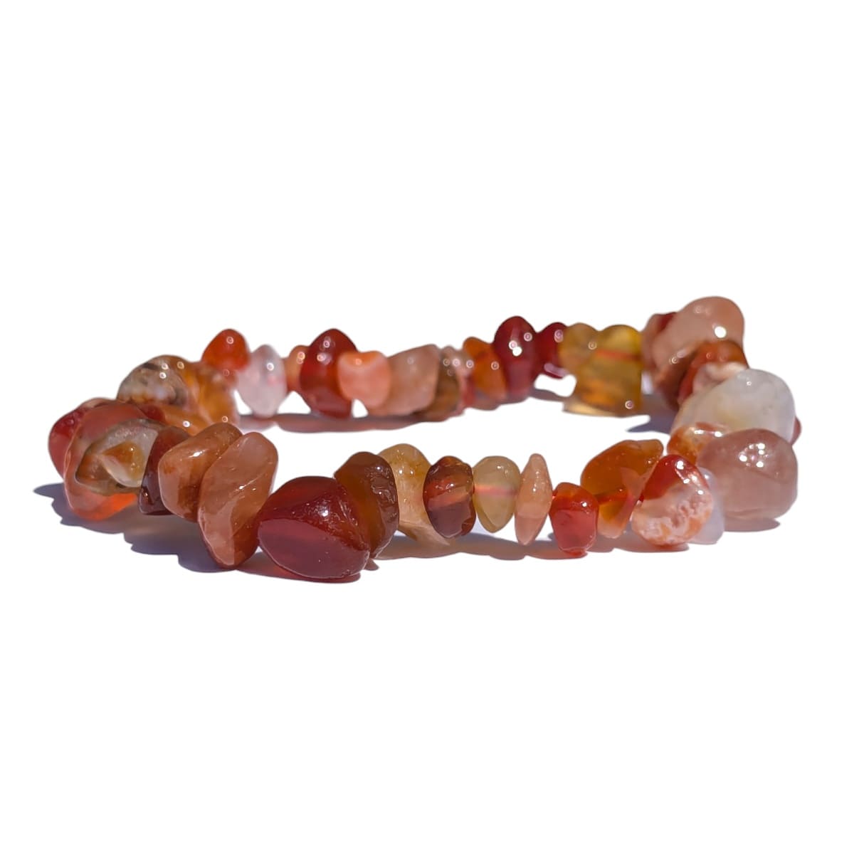 Bracelet Baroque Cornaline Brésil – Énergie et Créativité - Elithos