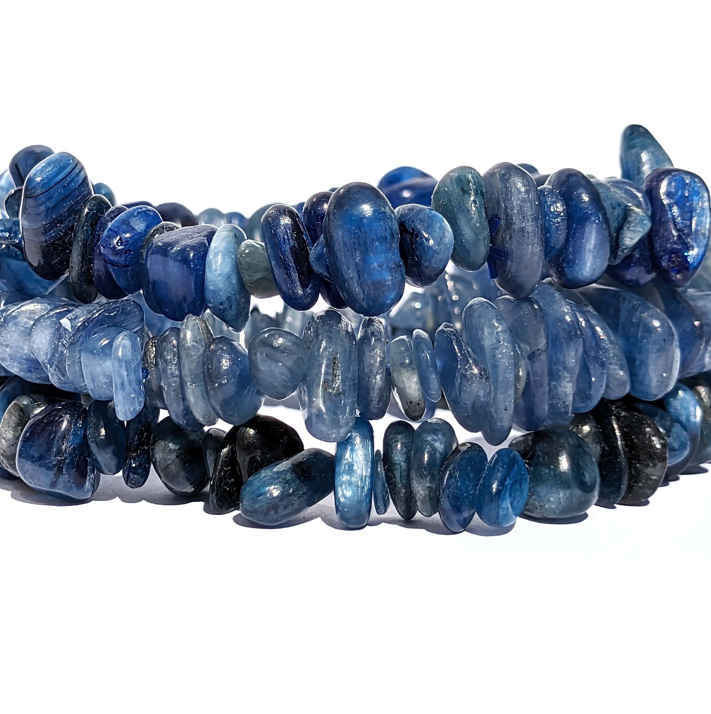 cyanite en bracelet