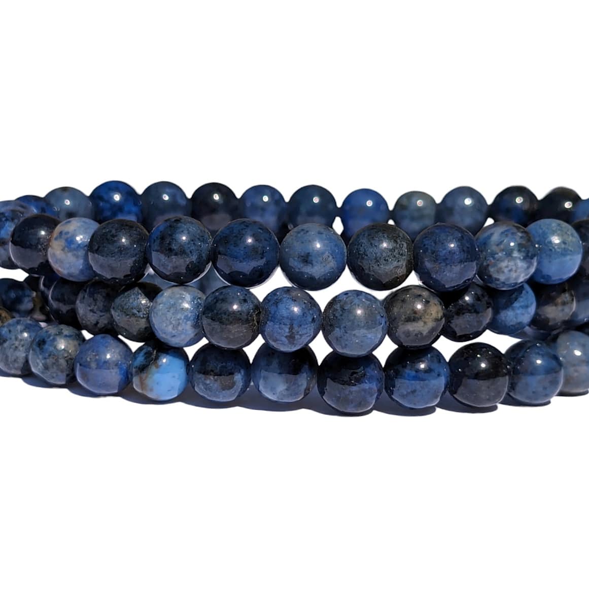 Bracelet Perles Dumortiérite – Calme et Confiance en Soi - Elithos