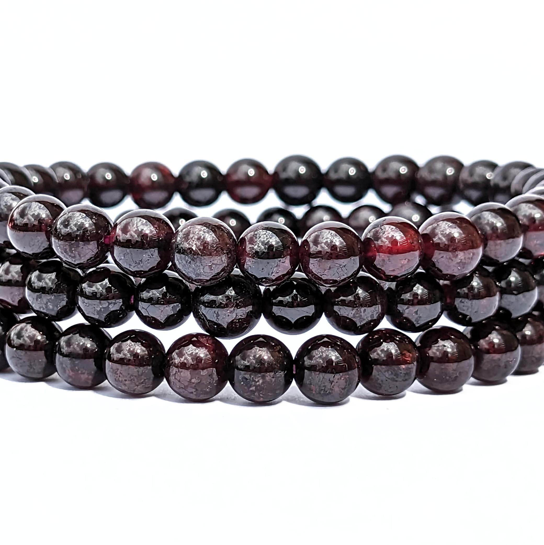 bracelet pierre grenat