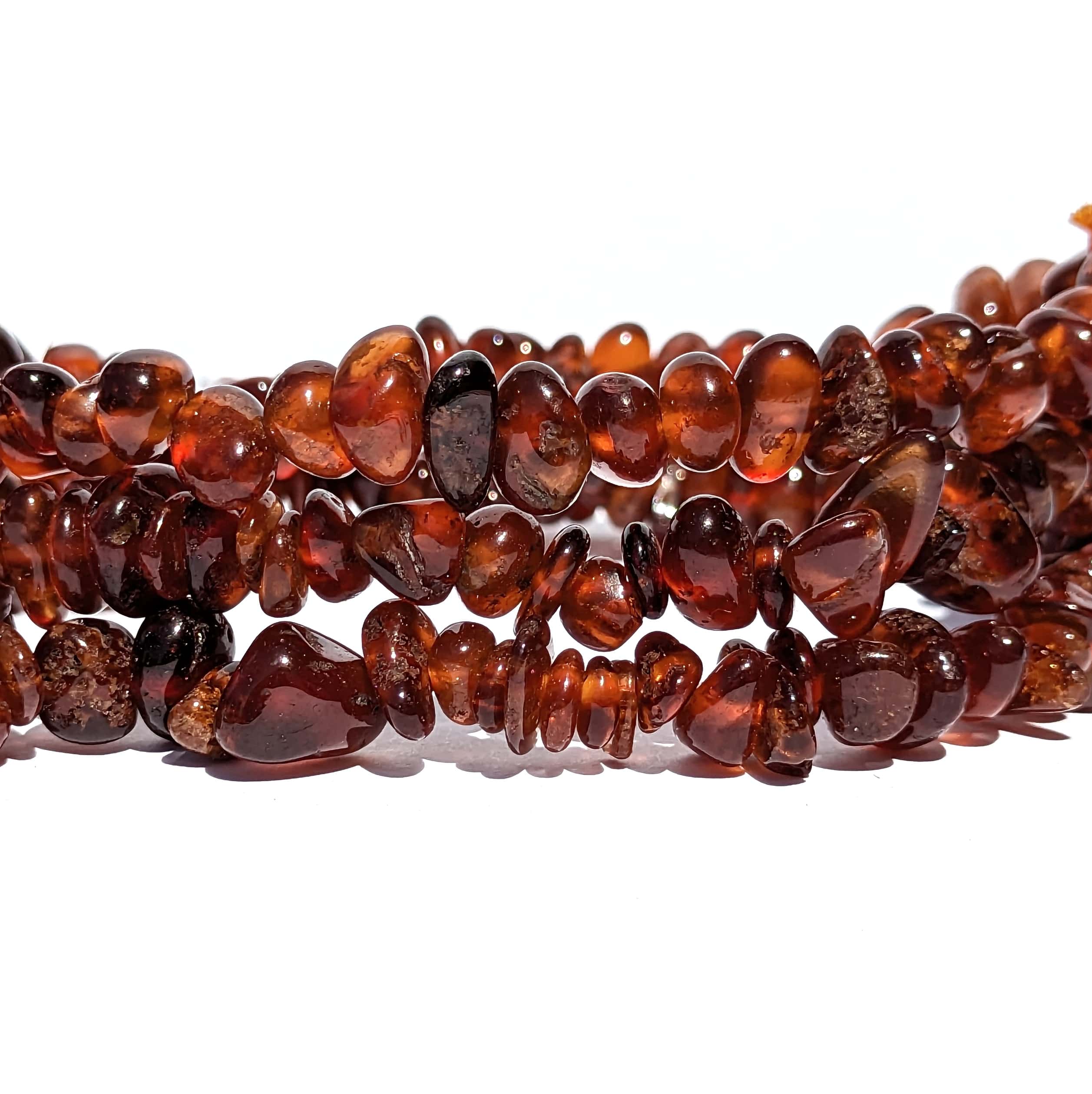 bracelet pierre grenat hessonite