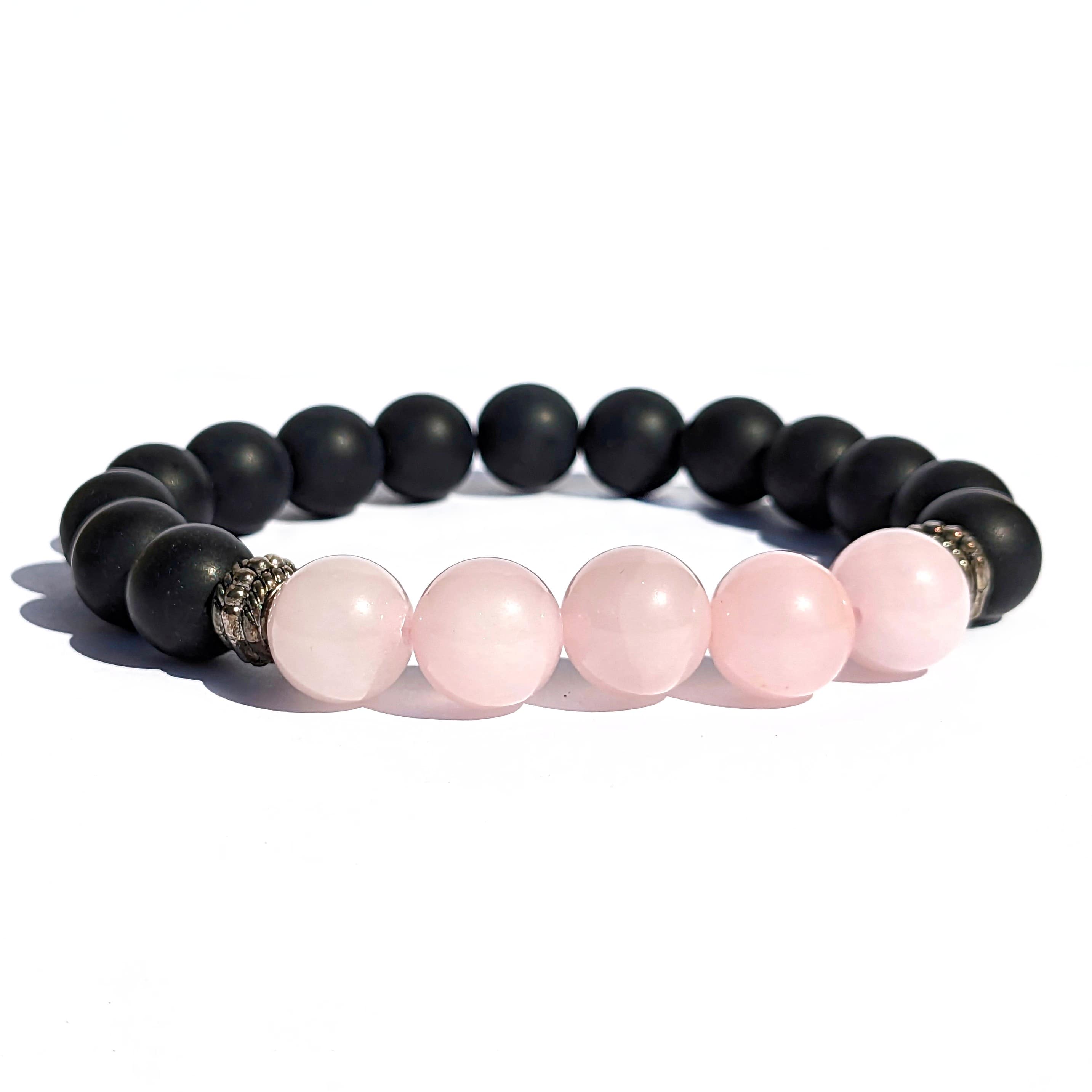 bracelet homme quartz rose