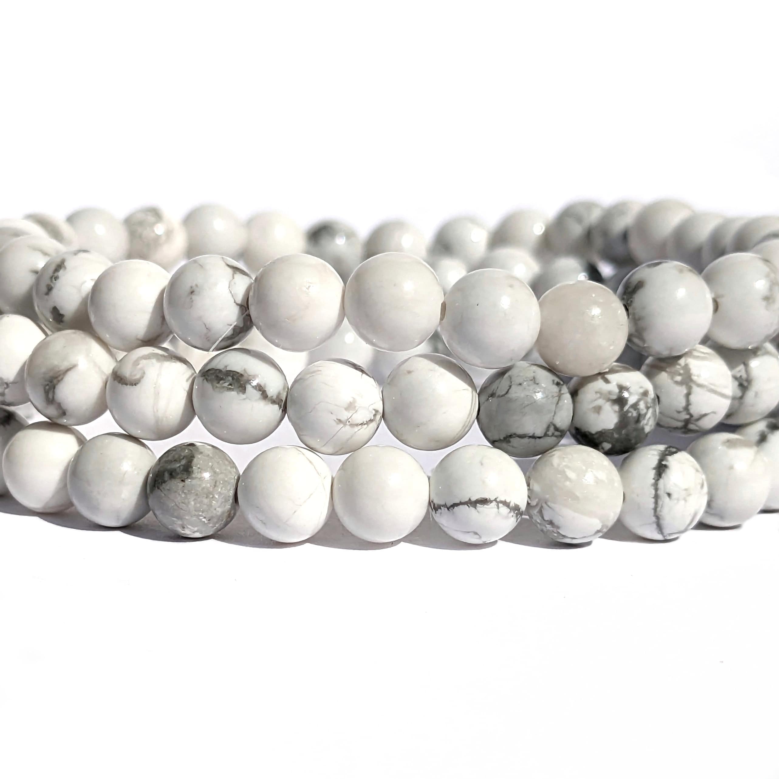 bracelet pierre howlite