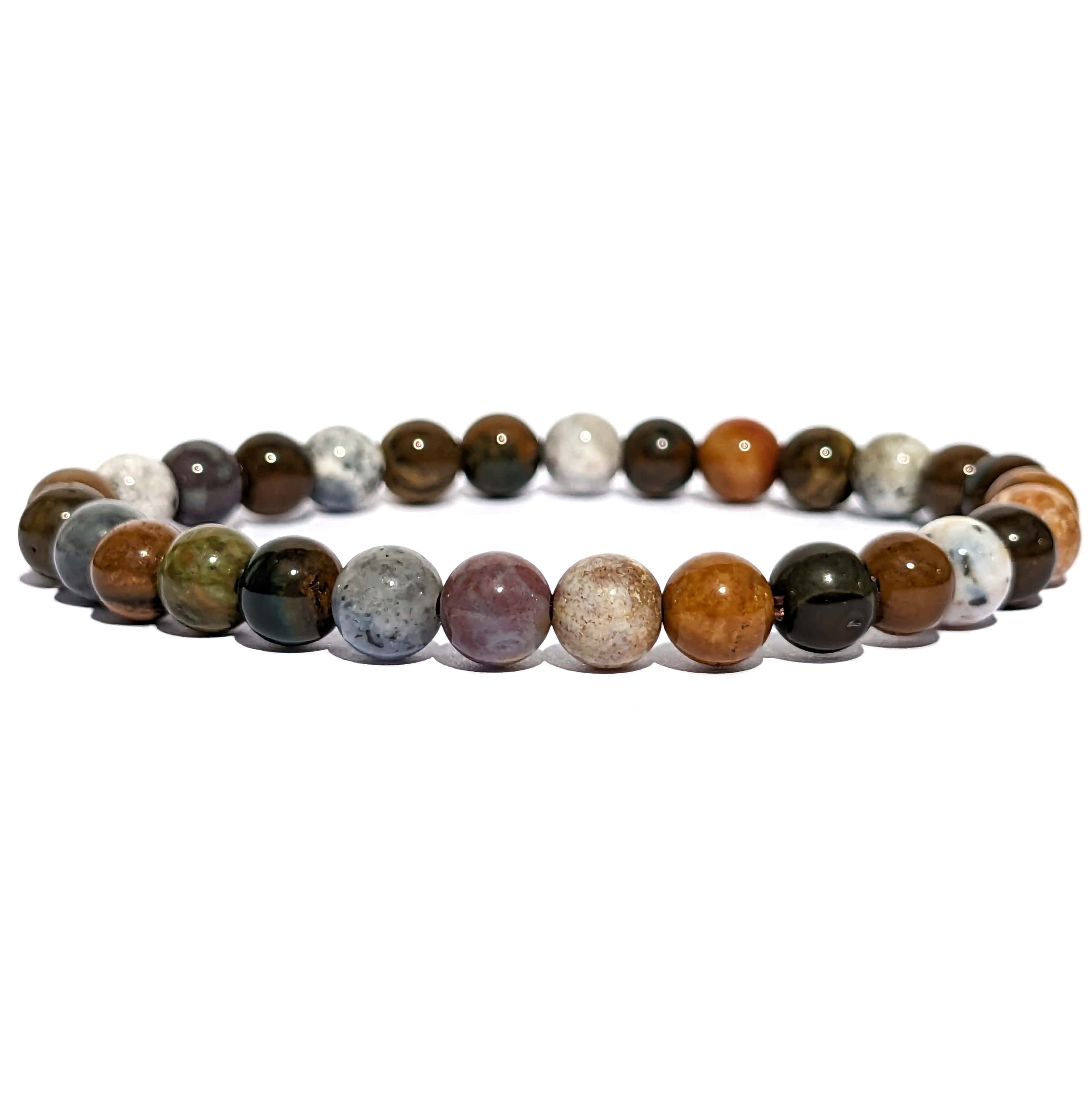 bracelet jaspe ocean